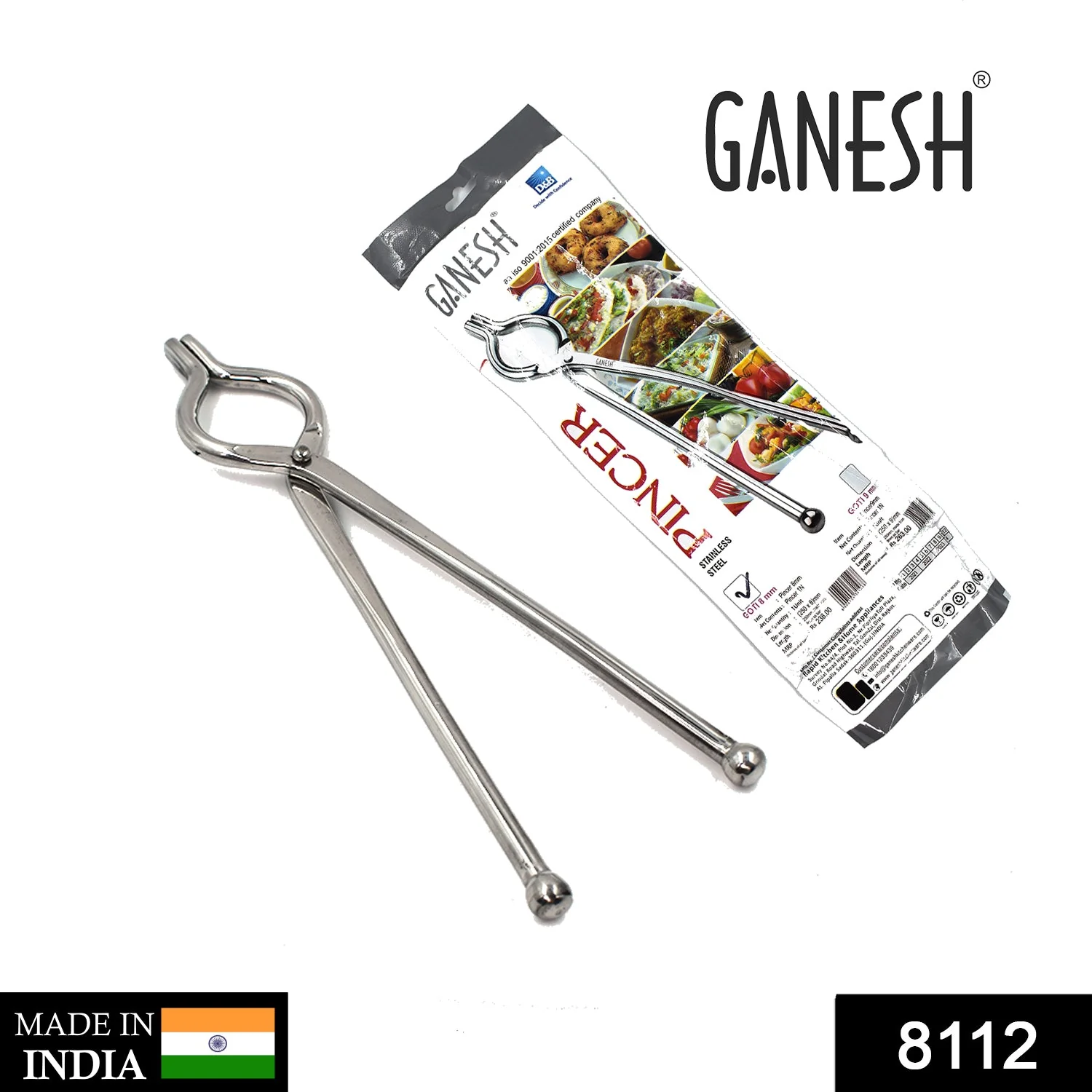 Ganesh Premium Quality Unbreakable Stainless Steel Goti Sansi    8mm - Image 2