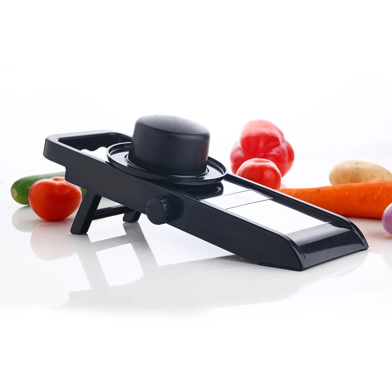 Premium Multipurpose Potato & Onion Slicer Grater Adjustable Slicer - Image 6