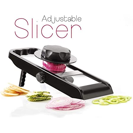 Premium Multipurpose Potato & Onion Slicer Grater Adjustable Slicer - Image 9