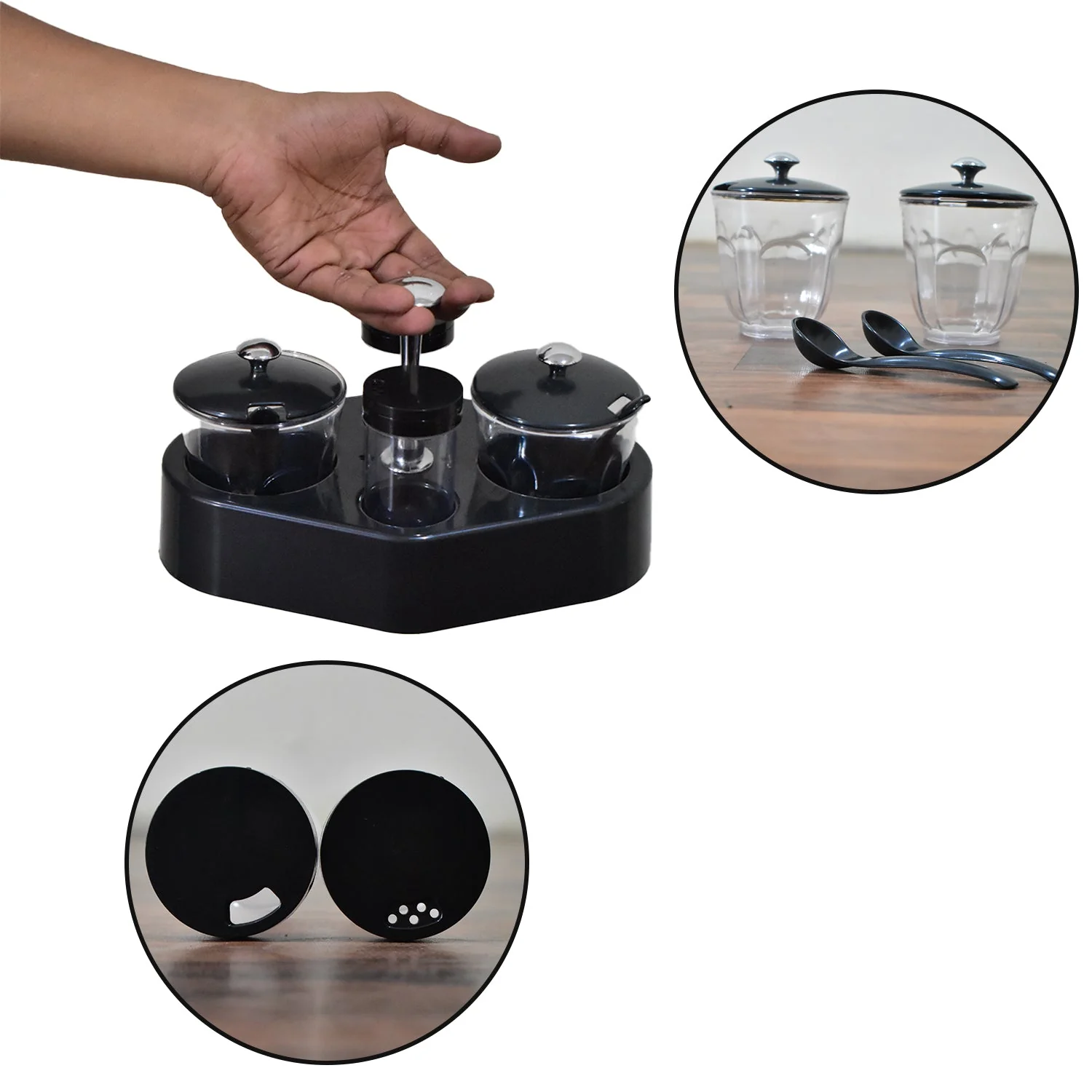 Ganesh rendy Condiment set (1 Pc / Plastic) - Image 7