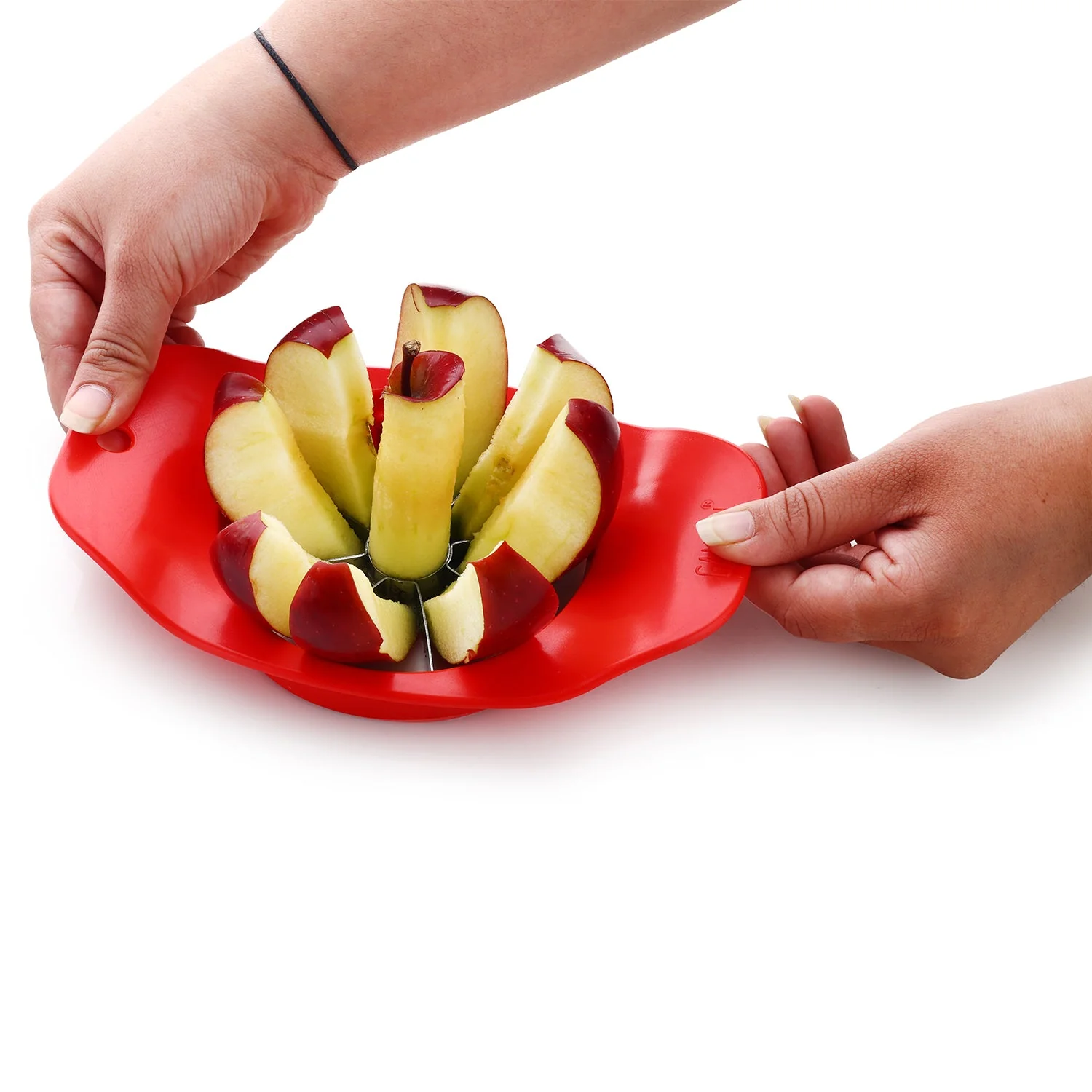 Ganesh Plastic & Stainless Steel Apple cutter  (colors may vary) - Image 4