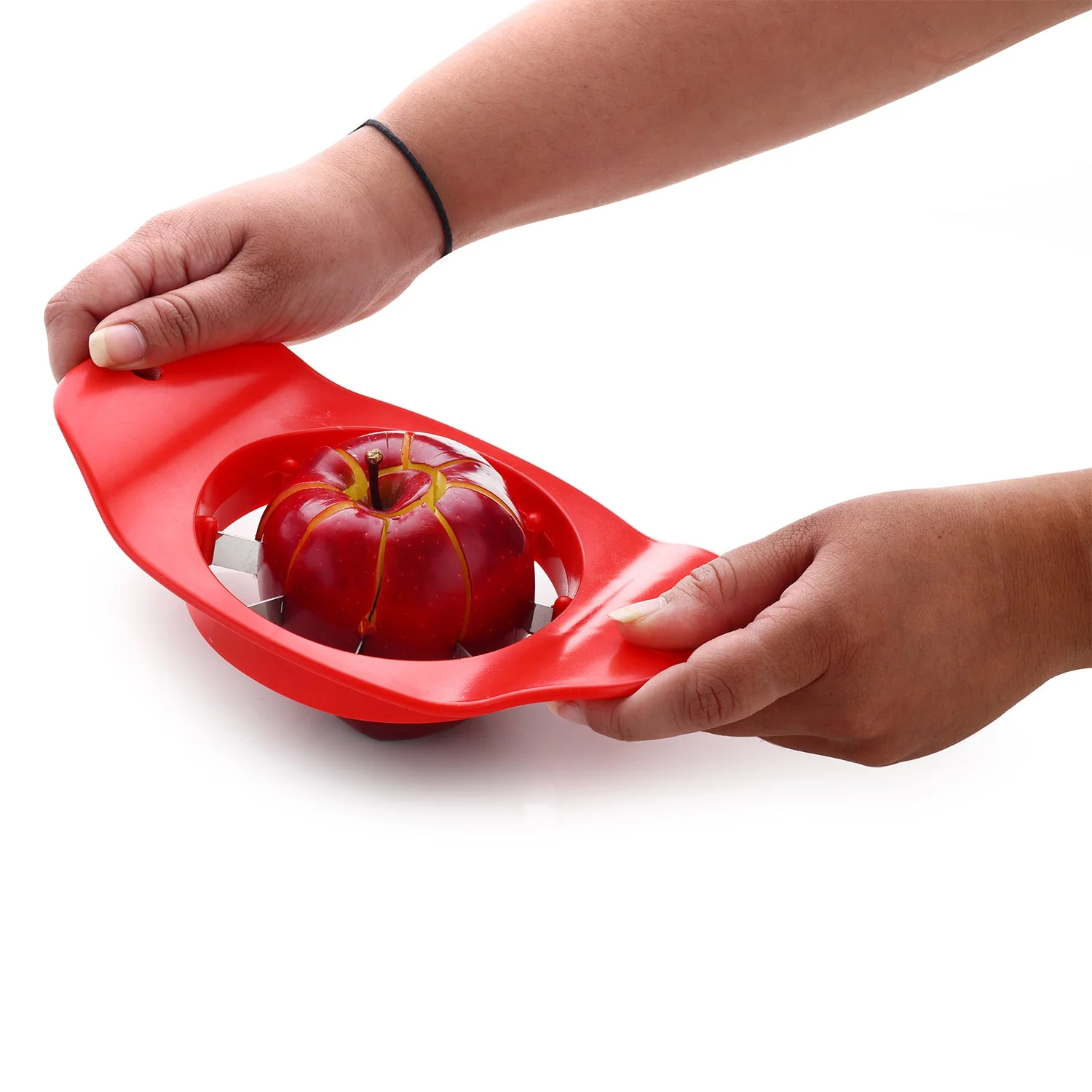 Ganesh Plastic & Stainless Steel Apple cutter  (colors may vary) - Image 6
