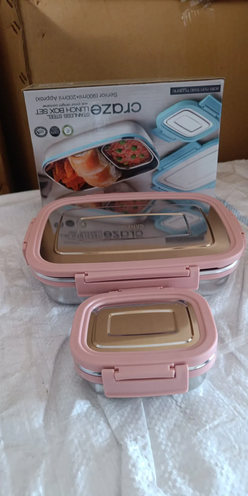 stainless Steel Lunch Pack for Office & School Use - Image 8