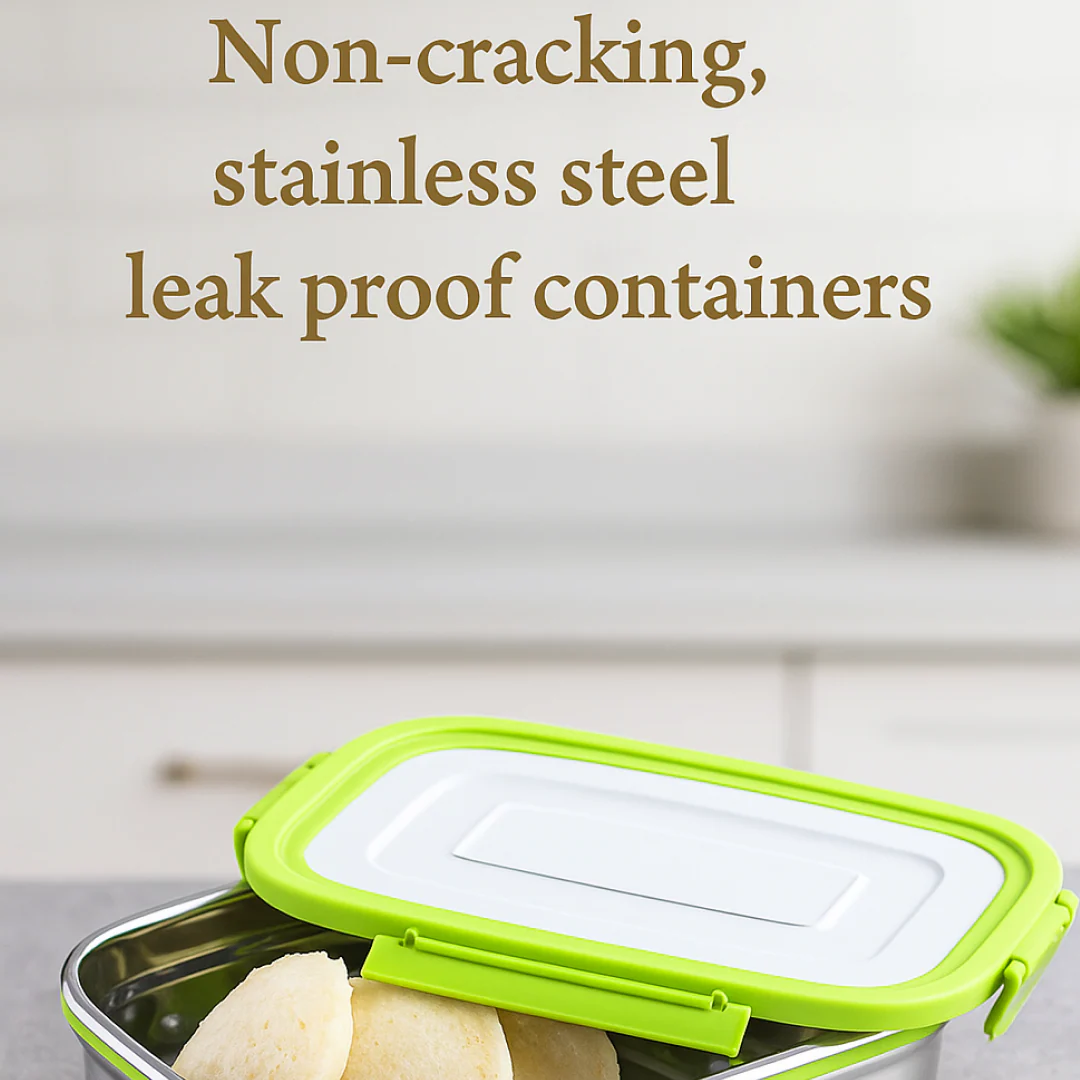Ganesh Junior Stainless Steel Lunch Pack for Office & School Use - Image 3