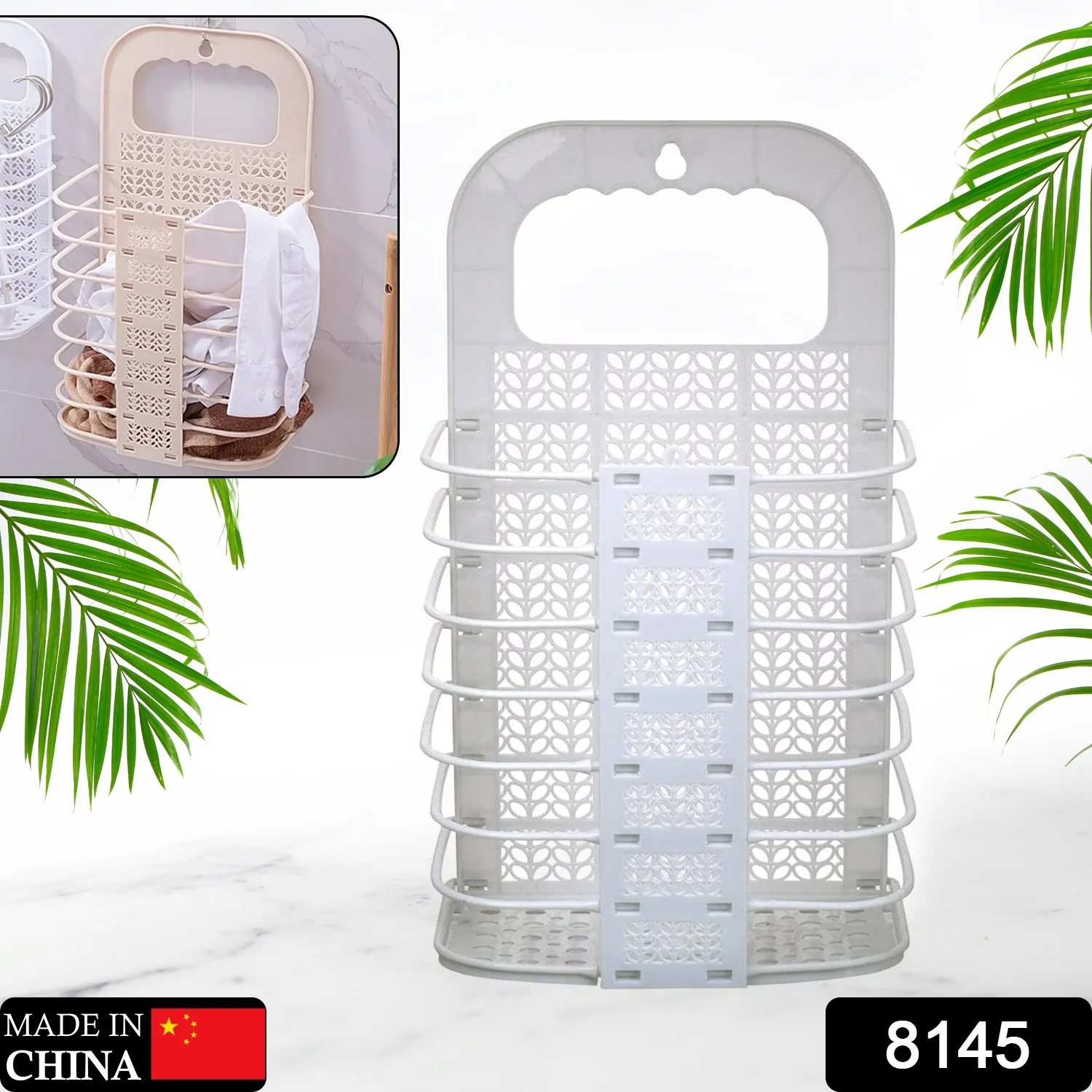 Portable Laundry Basket – Washing Clothes Storage Hamper - Image 2