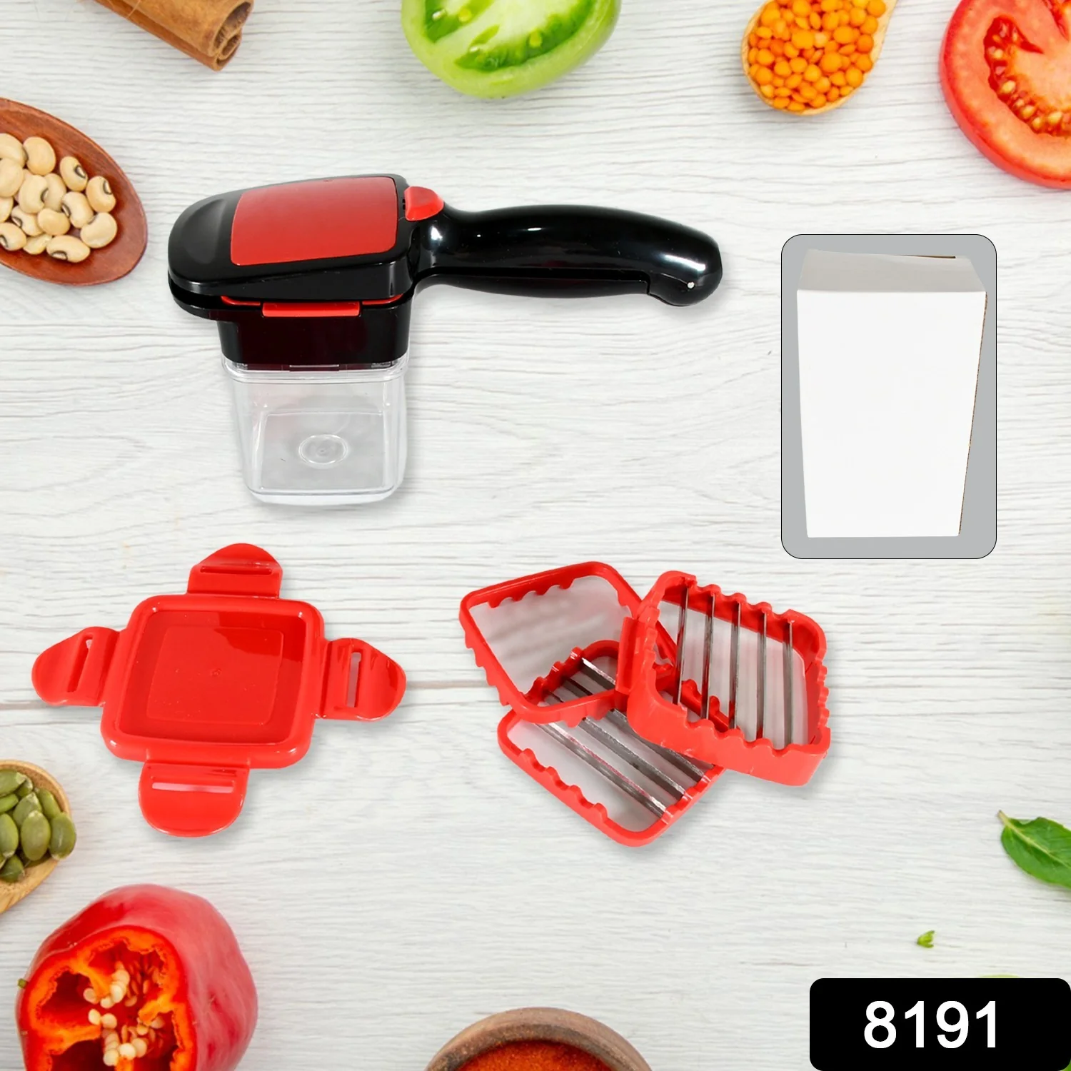 Multifunction Vegetable Cutter Manual Vegetable Quick Dicer Fruit and Vegetable - Image 2