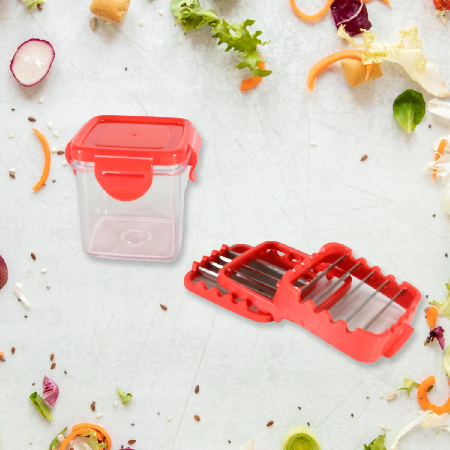 Multifunction Vegetable Cutter Manual Vegetable Quick Dicer Fruit and Vegetable - Image 6