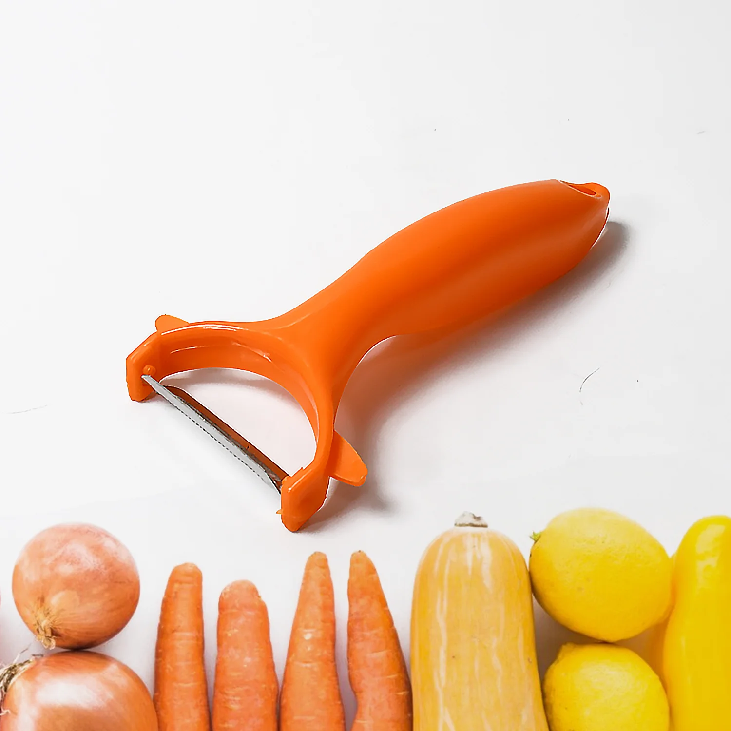 2 in 1 Kitchen Combo Lighter with Vegetable Cutter Peeler For Kitchen  (2 Pc Set) - Image 3