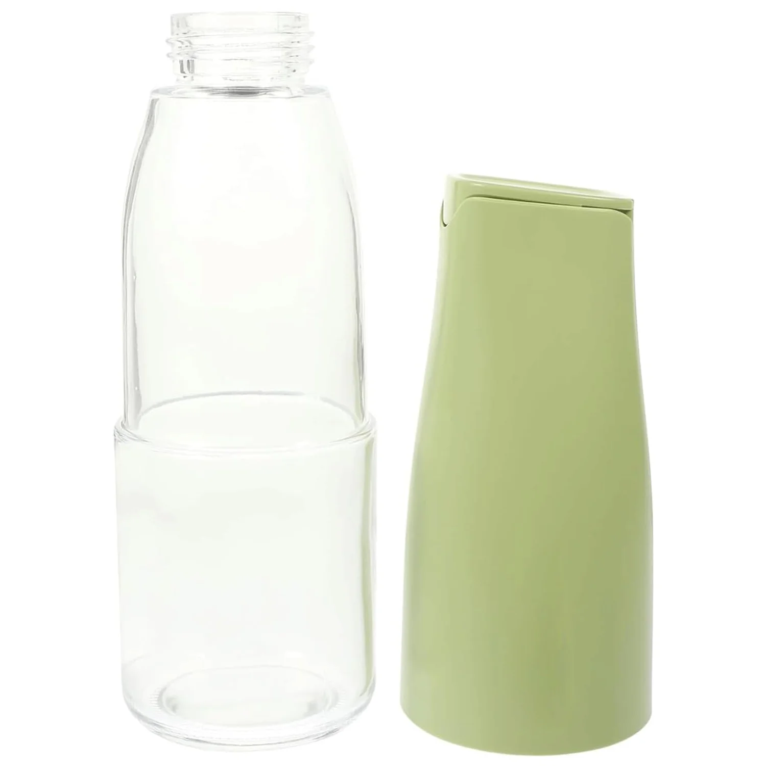 Oil Dispenser, 500ml Cooking Oil Dispensing Cruets with Automatic Open Lid, (500 ML) - Image 7