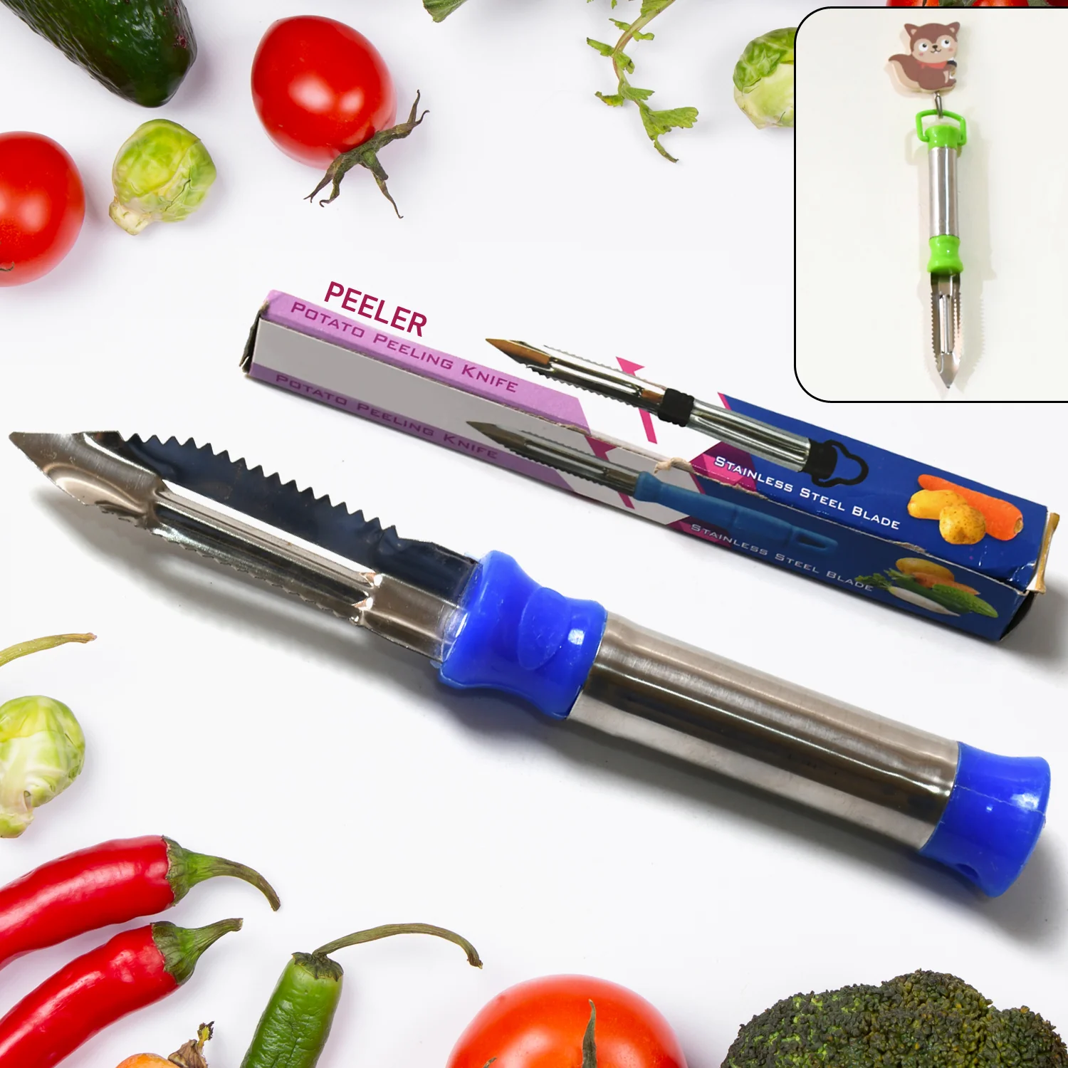 2-in-1 Vegetable Peeler (1 pc) - Image 3