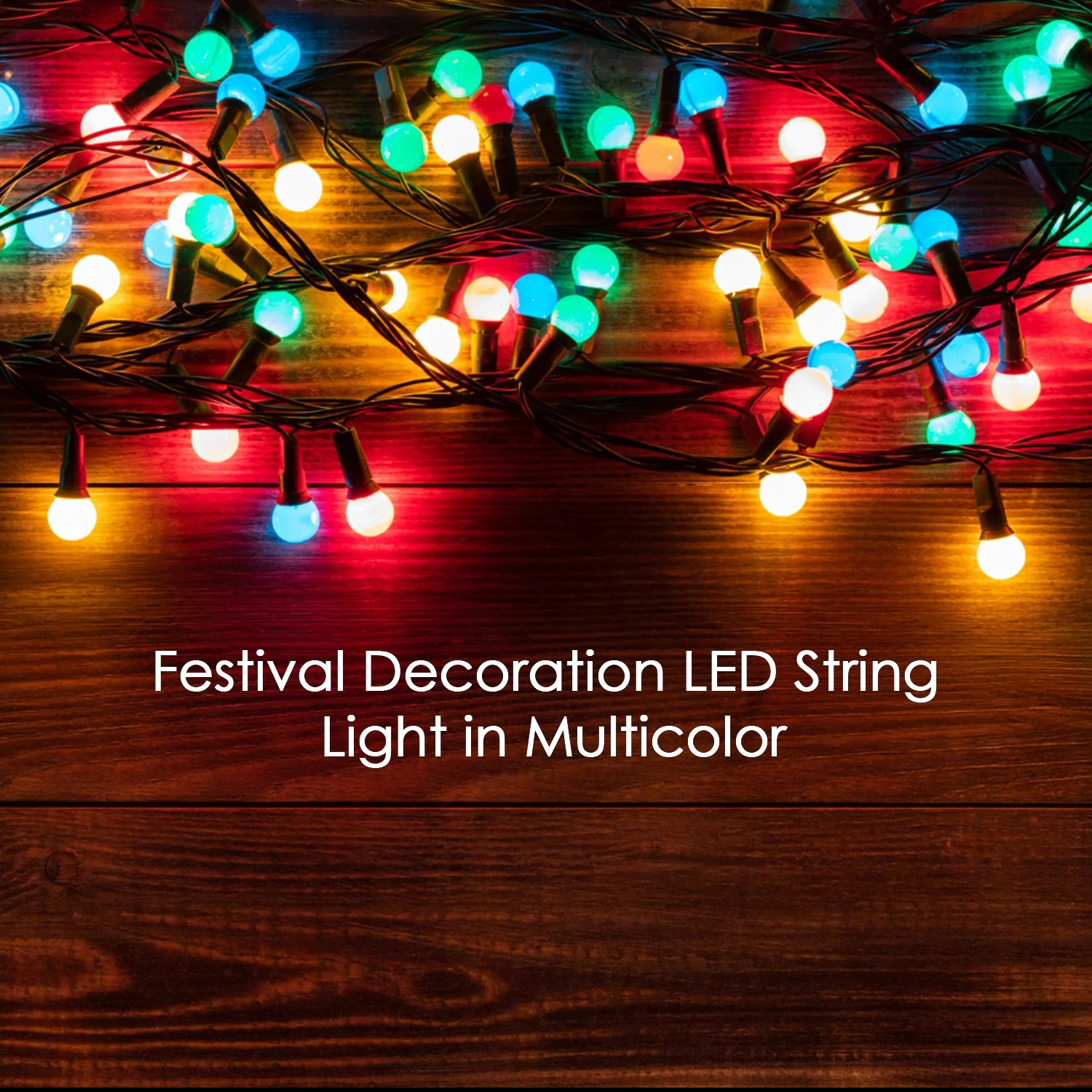 6Mtr Home Decoration Diwali & Wedding LED Christmas String Light (60L 6 Mtr) - Image 3