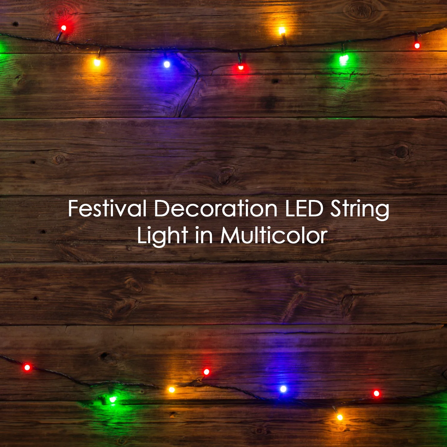 3Mtr Home Decoration Diwali & Wedding LED Christmas String Light (15L 3 Mtr) - Image 4