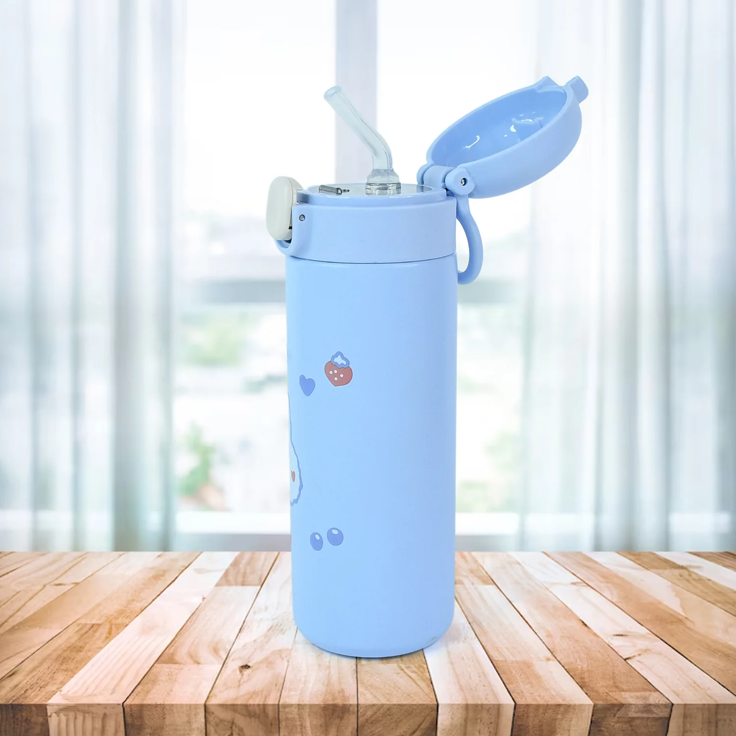 Double walled Stainless Steel Water Bottle (400 ML Approx) - Image 6