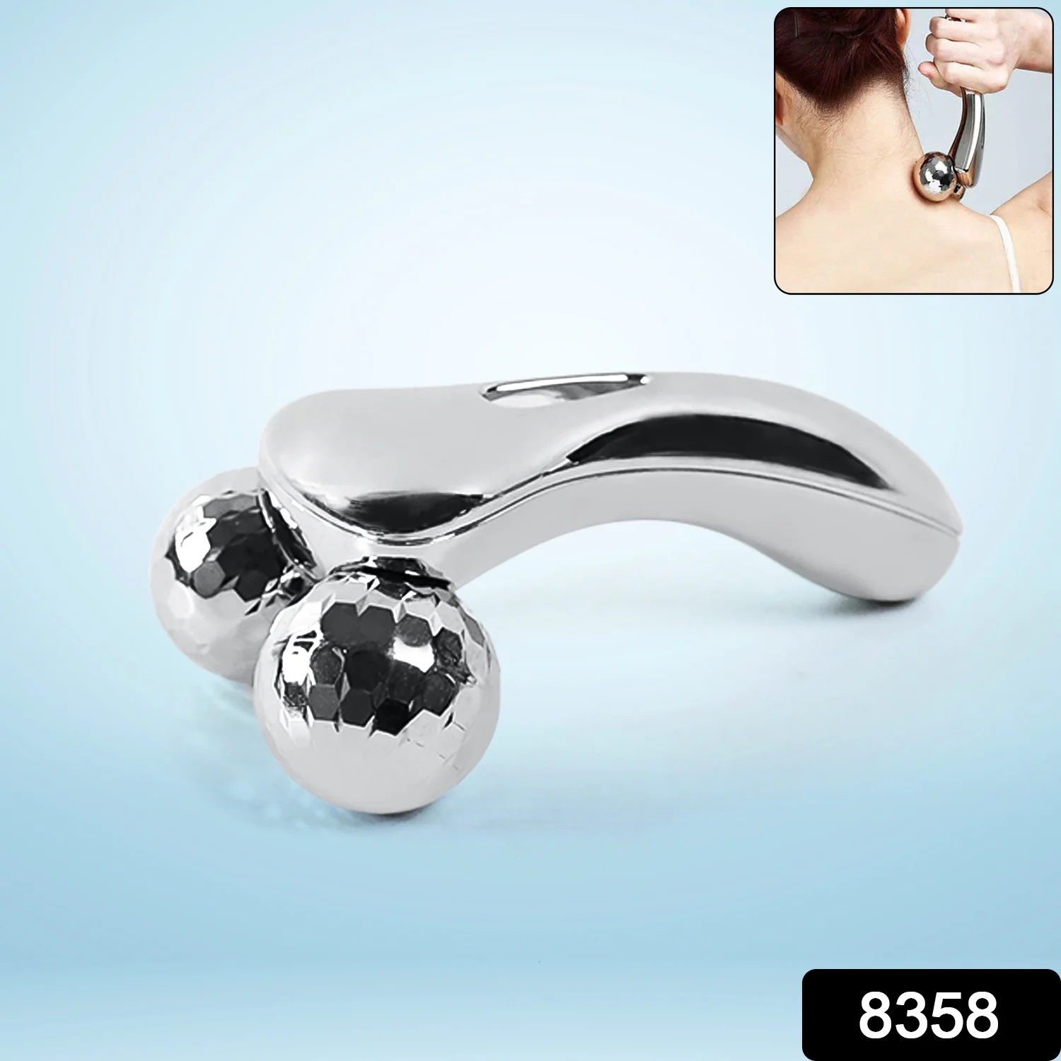 Handheld 3D Roller Face and Body Massager - Image 2
