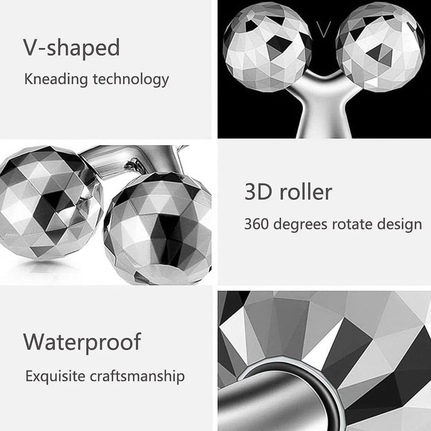 Handheld 3D Roller Face and Body Massager - Image 3