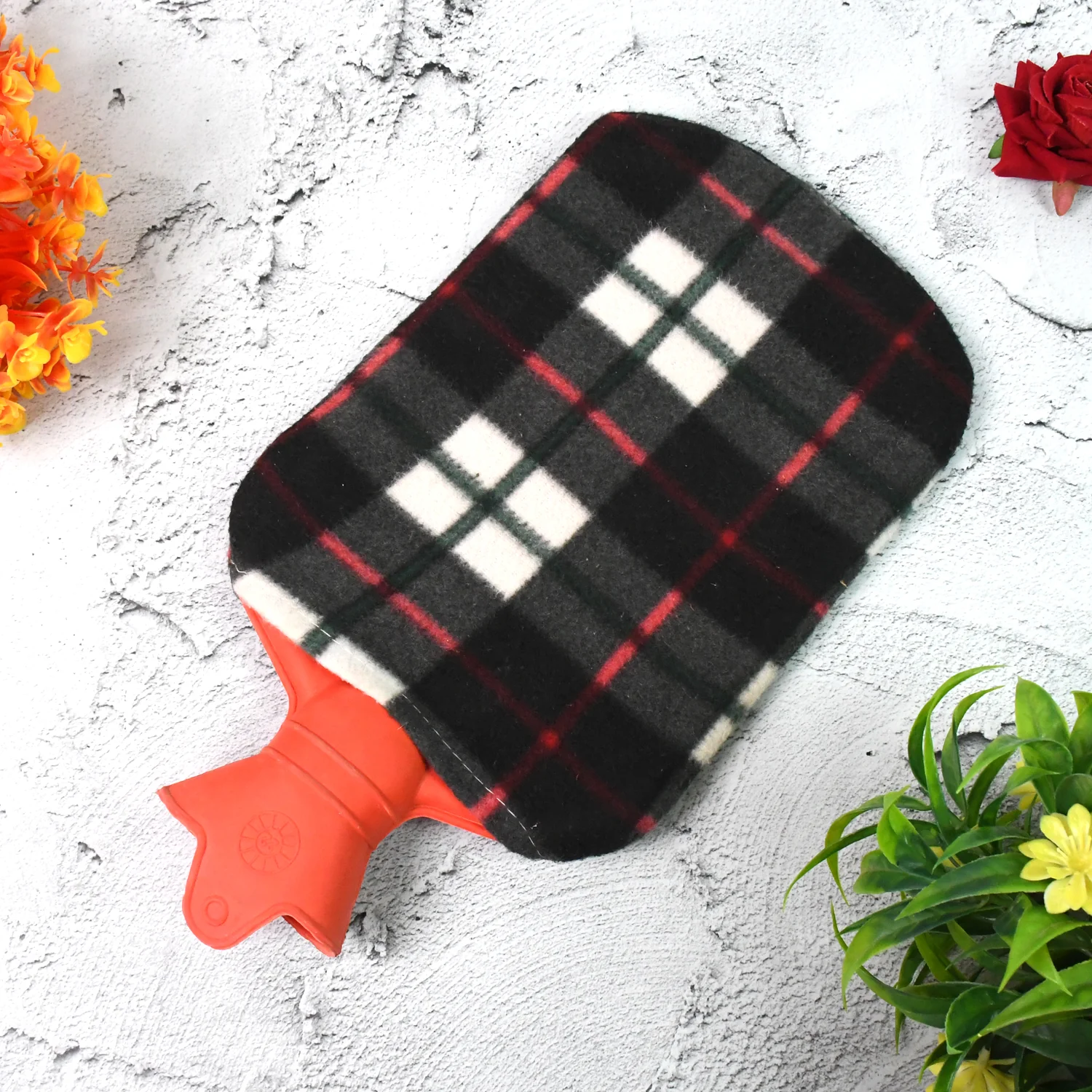 Hot Water Bottle Bag With Cover For Pain Relief (1 Pc / Mix Design & Size) - Image 4
