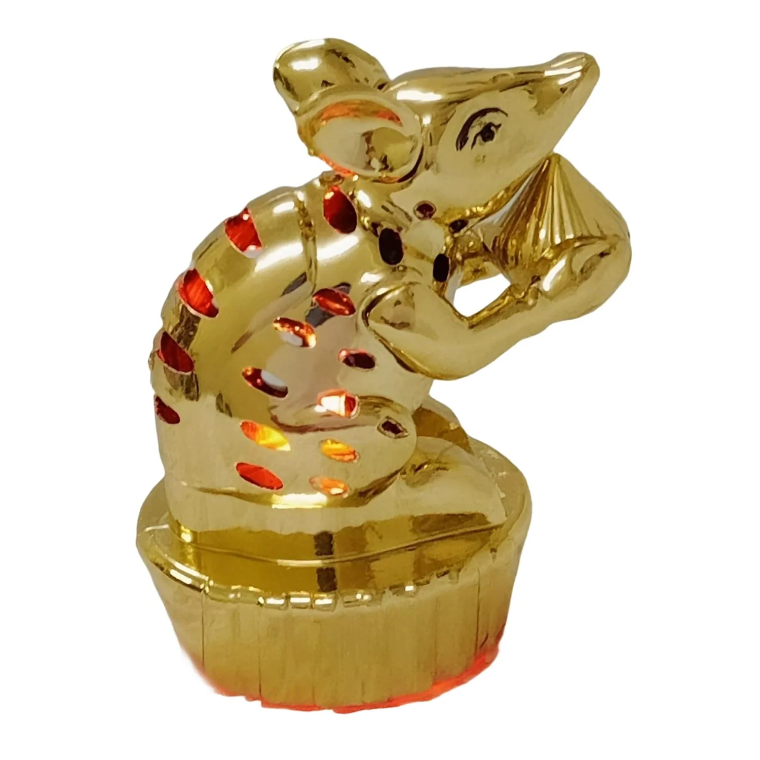 Multicolour LED Mushak / LED Mooshak for Ganpati Decorations, Ganesh Ganesha (1 Pc) - Image 5