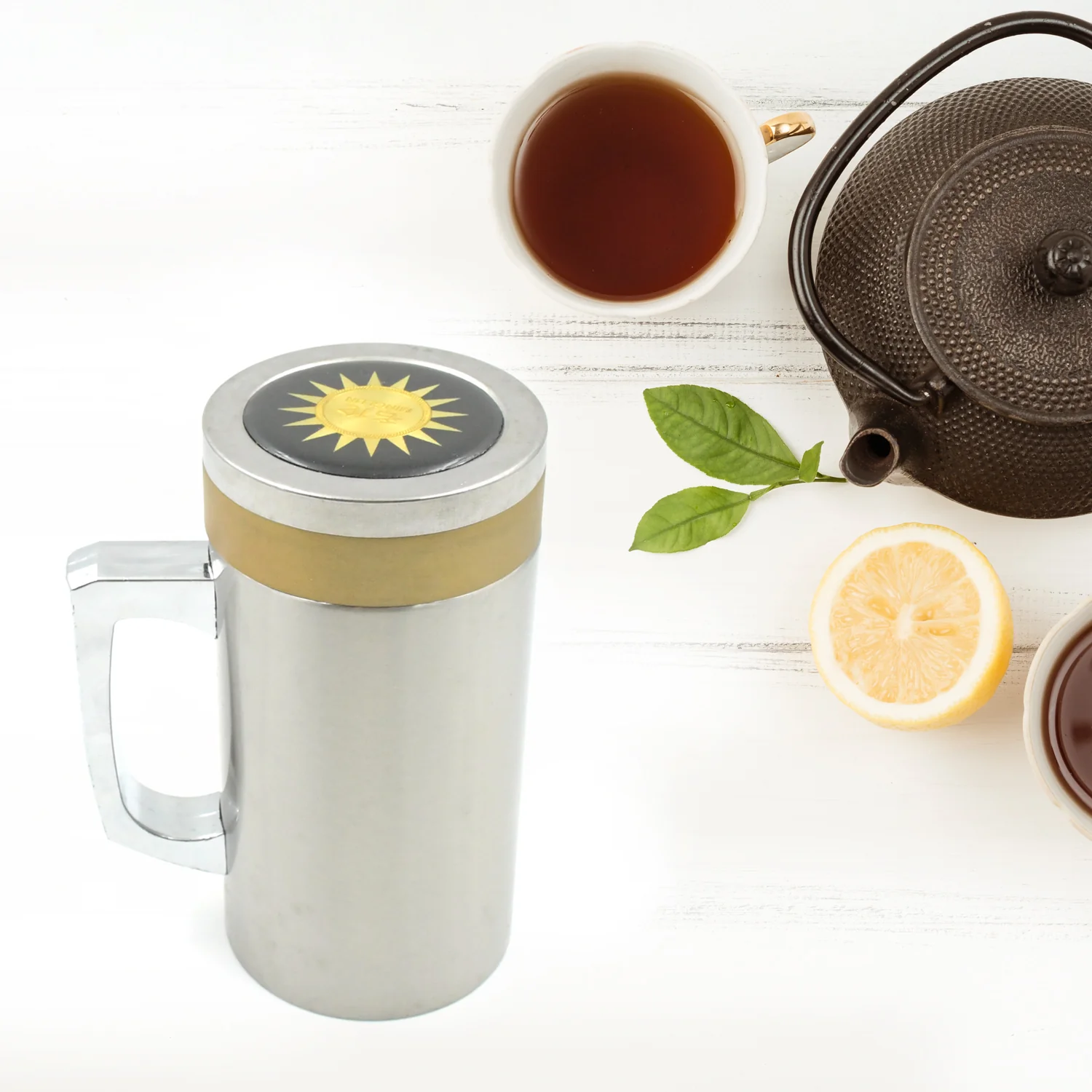 Multifunctional Double-Wall Thermos Water Bottles for Office Mug, Home, Travel(400ml) - Image 7