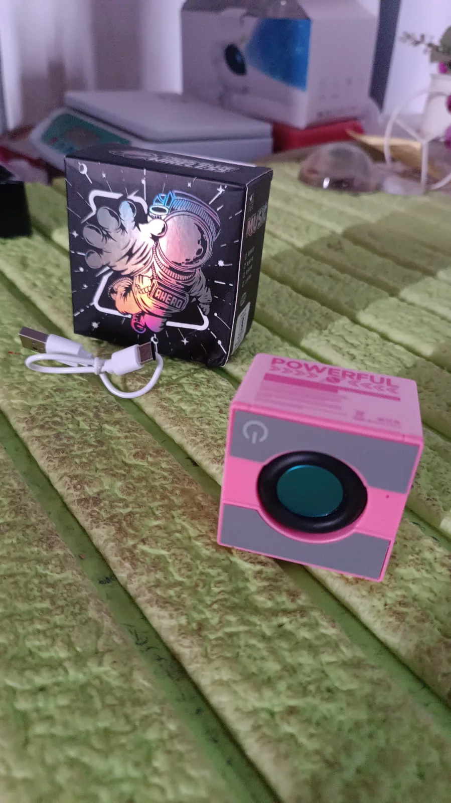 Mini Speaker Portable Wireless Speaker with Immersive Sound  (1 Pc / Mix Color) - Image 8
