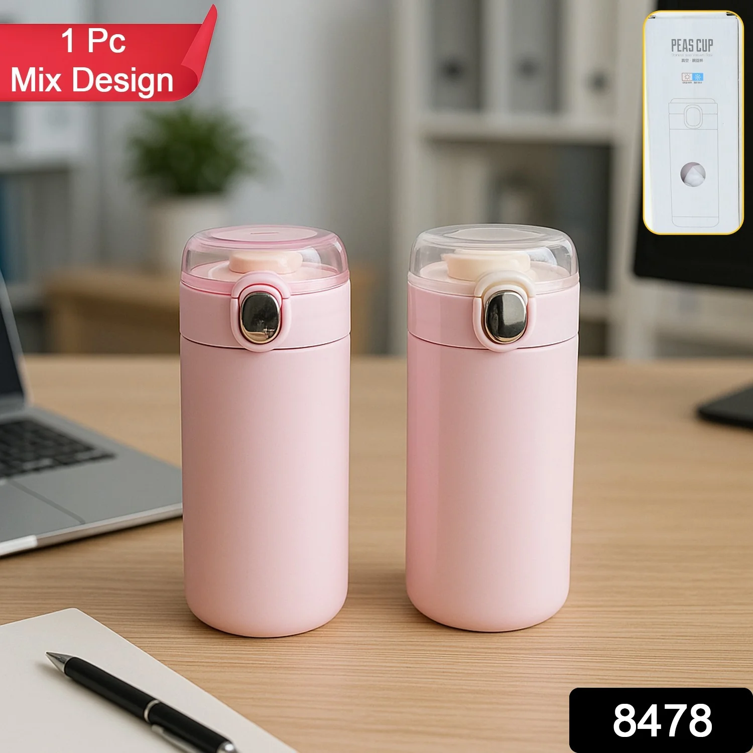 Water Bottle for Kids – Insulated Vacuum Stainless Steel Bottle (300 ML Approx) - Image 2