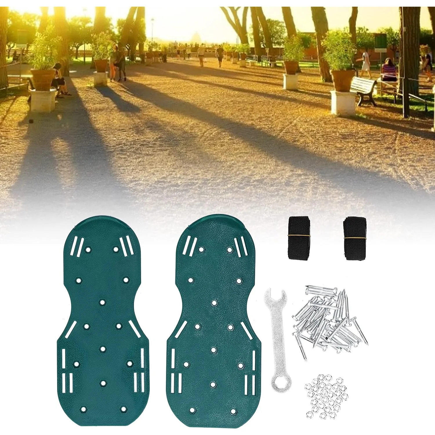 Garden Lawn Aerator Sandals – Spiked Grass Aerator Shoes for Yard & Patio - Image 6