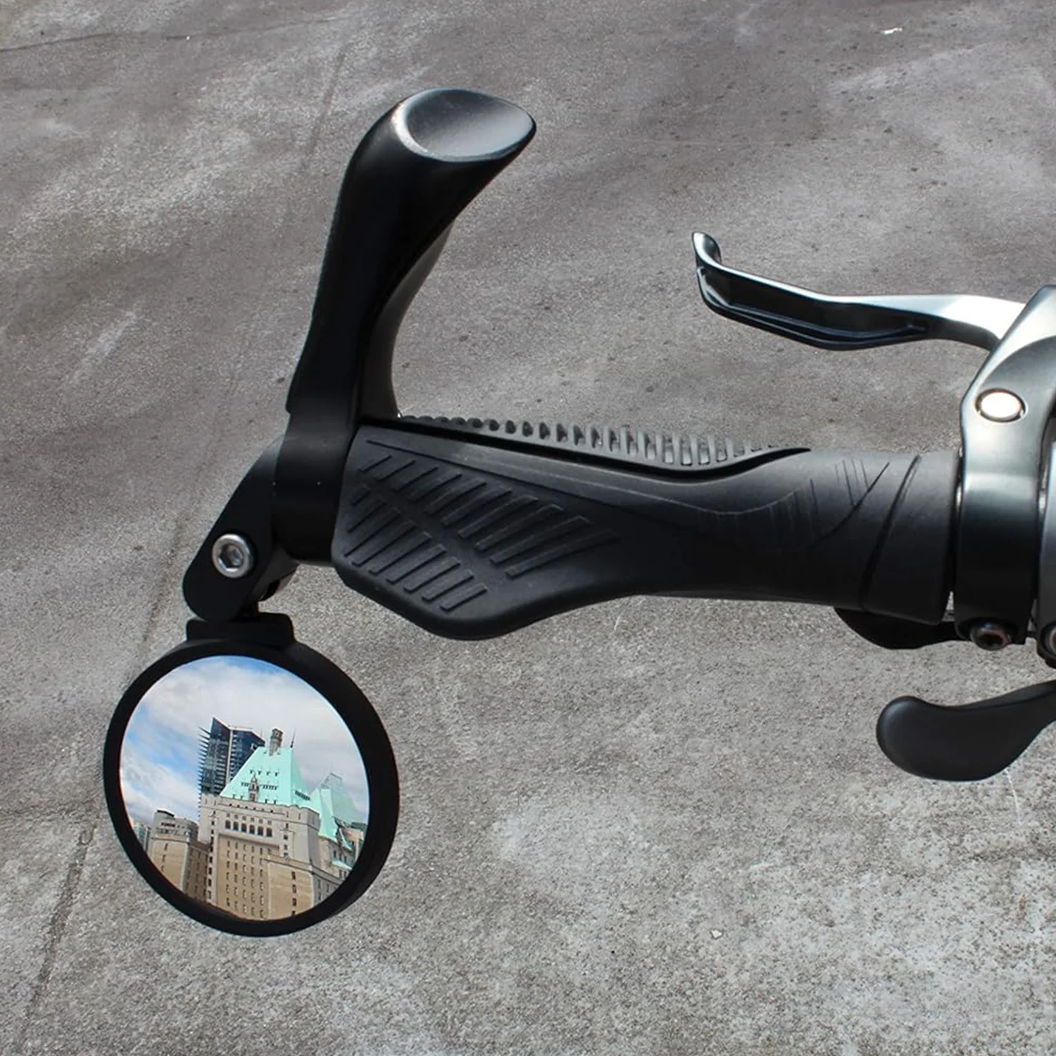 Bar End Bike Mirror: 360° Rotatable & Foldable (1 Pc) - Image 5