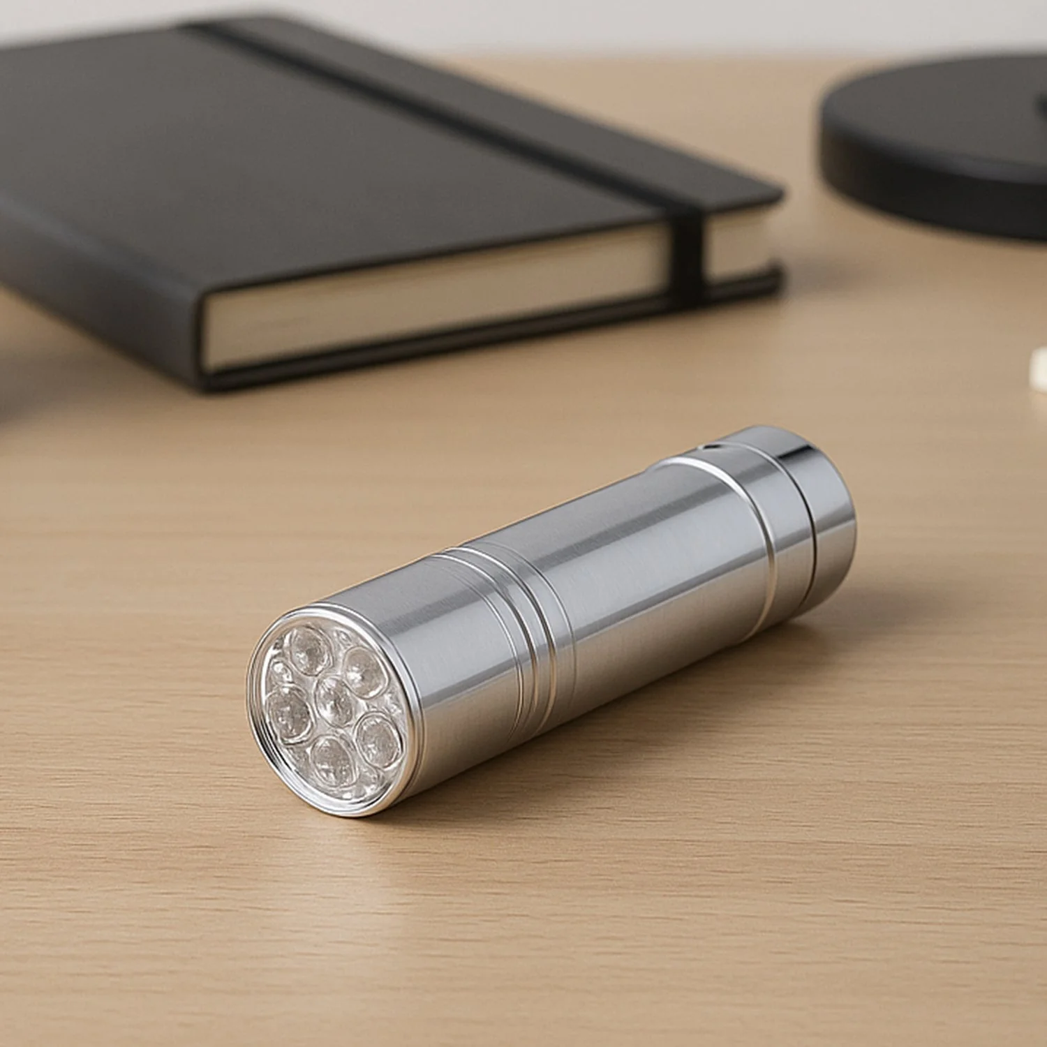 Portable Mini Torch / Flashlight LED Powerful High Lumens Pen Light Easy To Carry, Portable Pocket Compact Torch for Emergency 3 Battery operated (Battery not included / 1 pc) - Image 4