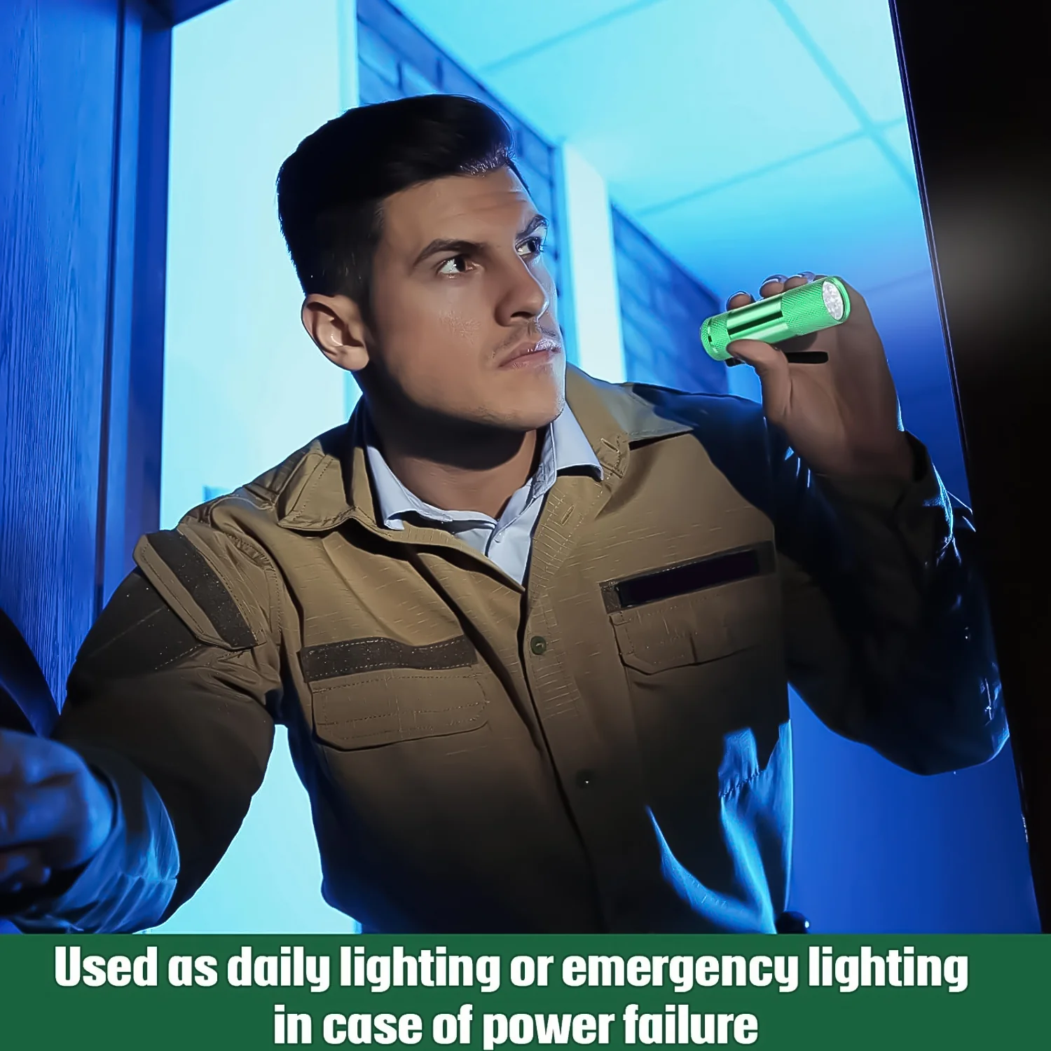 Mini Pocket Torch with 9 LED Bulbs – Super Bright Flashlight - Image 5