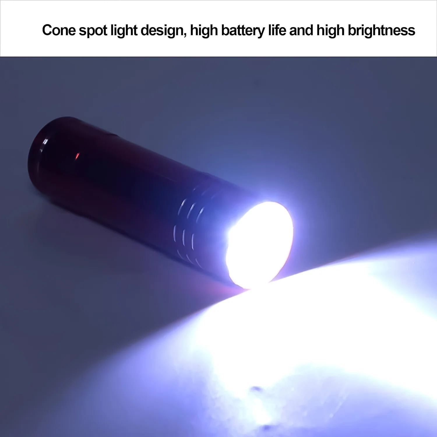 Portable Mini Torch, Super-Bright Mini 3 LED Bulb Pocket Torches (Battery not included / 1 pc / Mix Color ) - Image 3