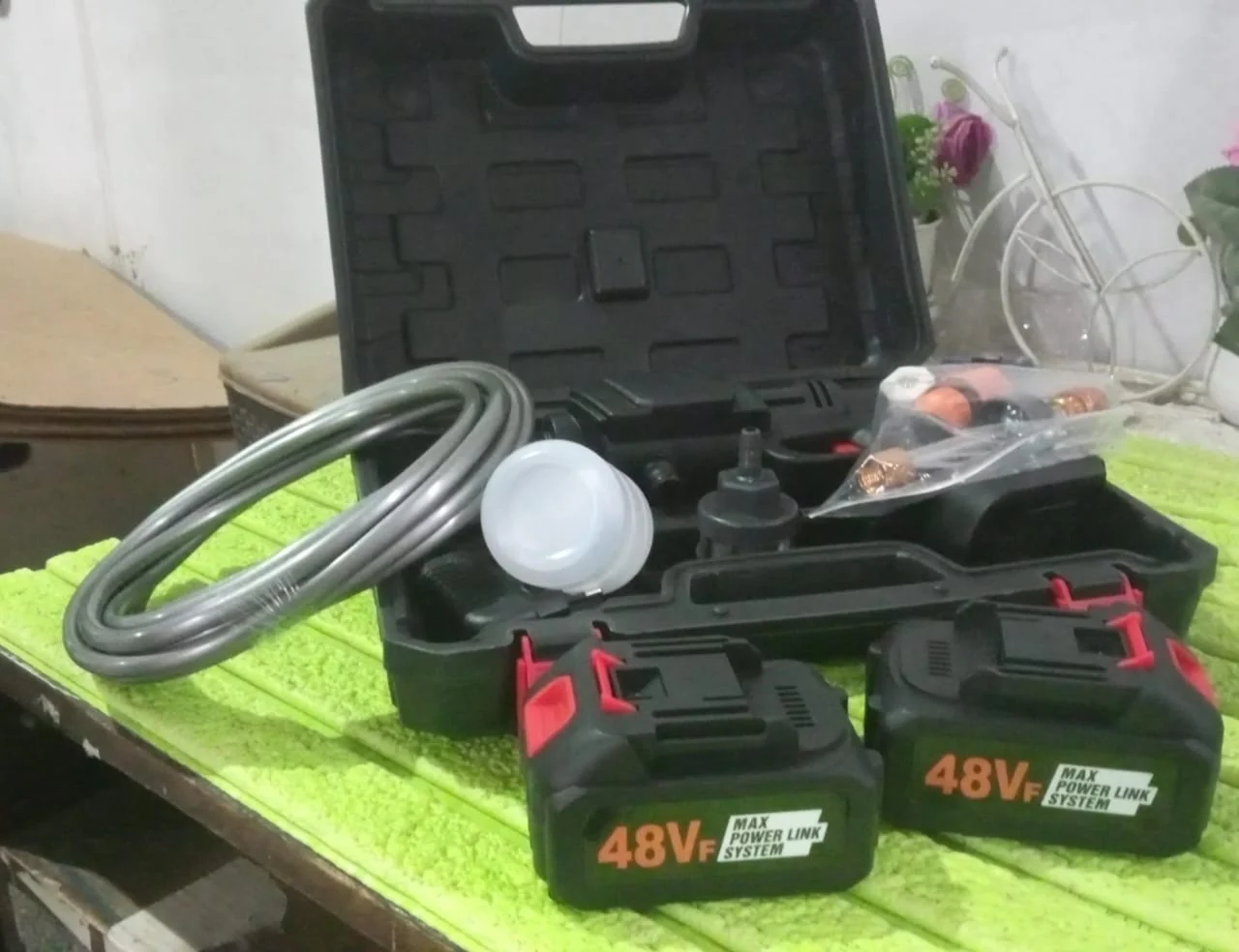 Double Battery 48V Rechargeable Electric, Car Washer Gun (1 Set) - Image 8
