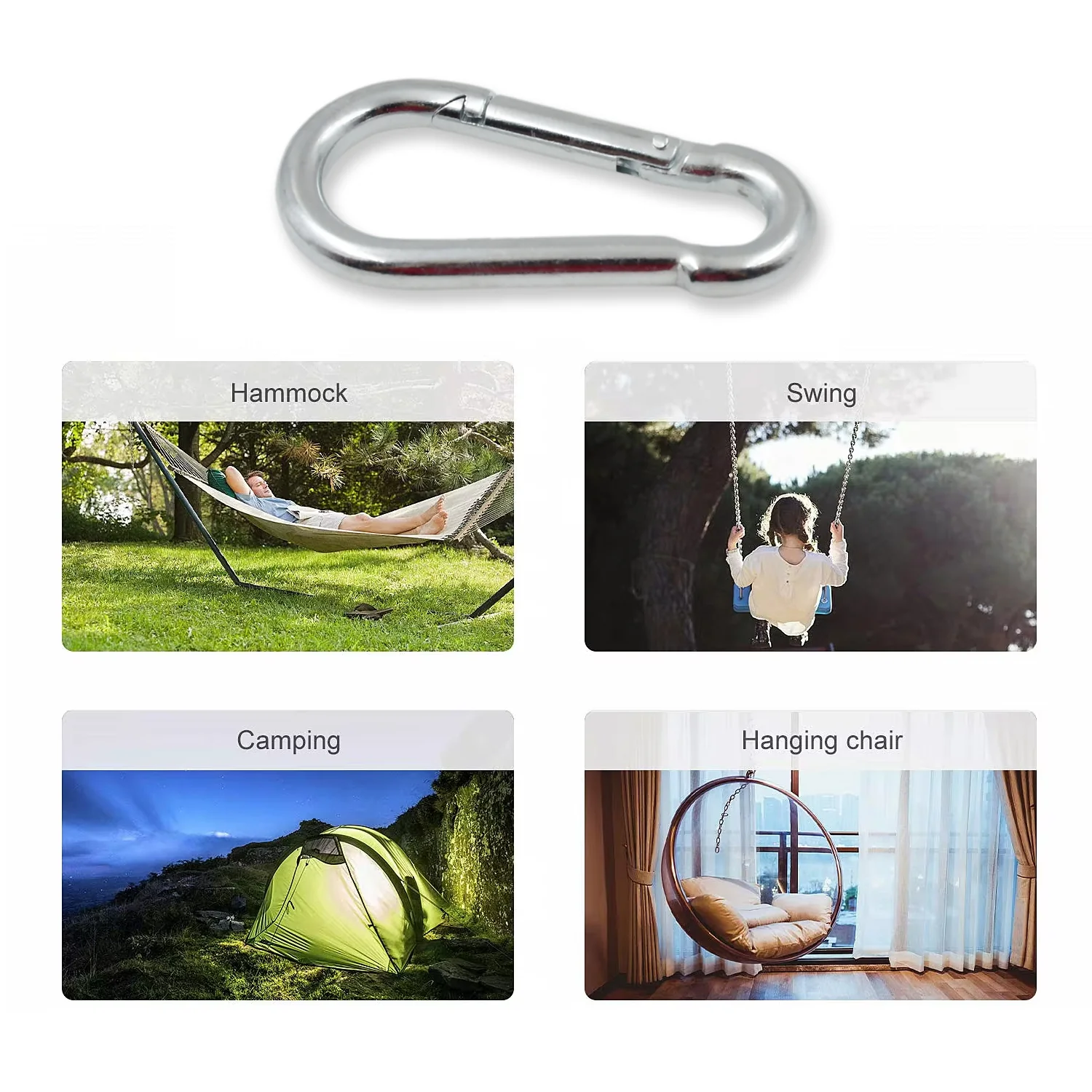 Stainless Steel Snap Hook (9×90 MM / 1 Pc) - Image 3