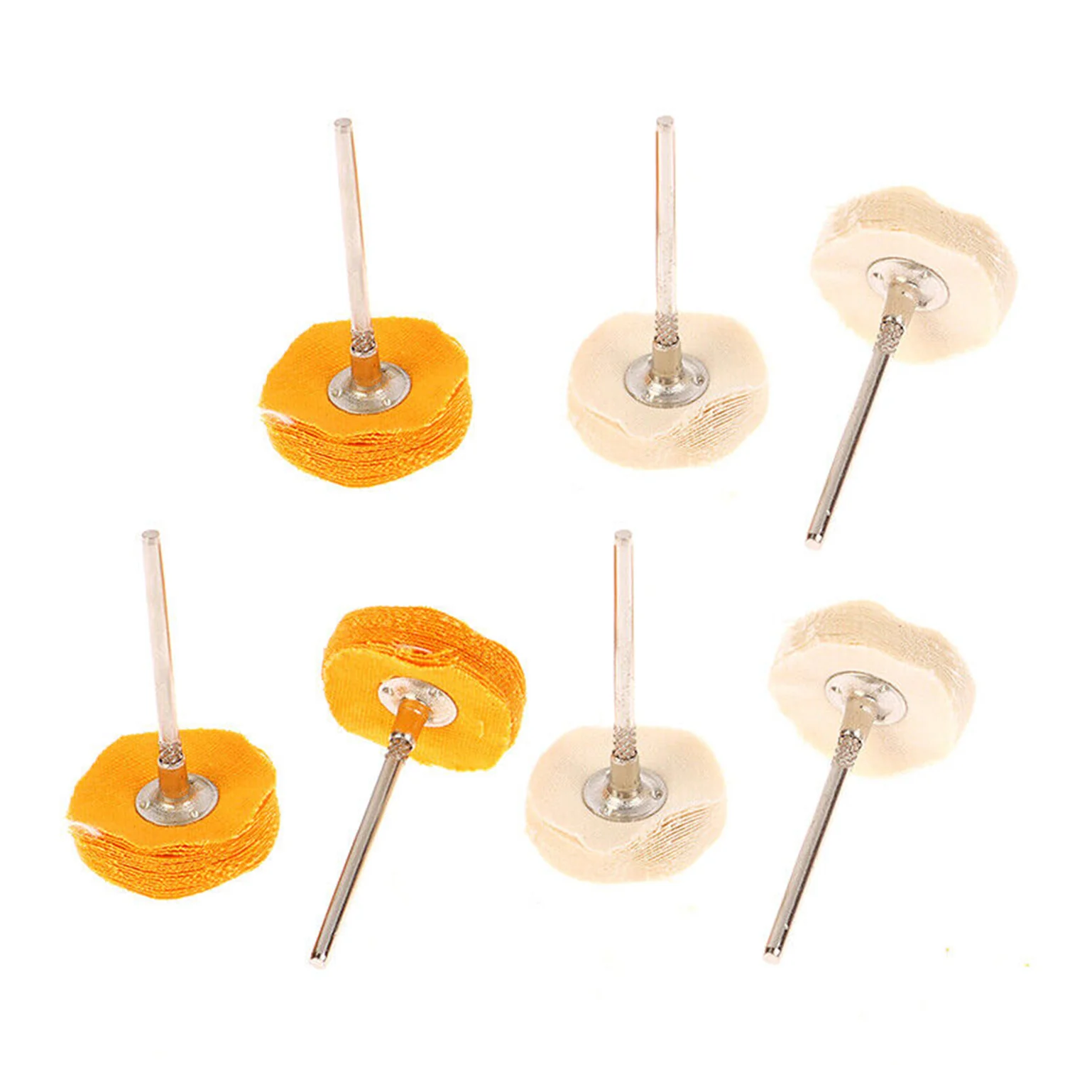 Polisher Buffer Wheel Polishing Buffing Pad Brush for Rotary Drill Bit (7 Pcs Set) - Image 5