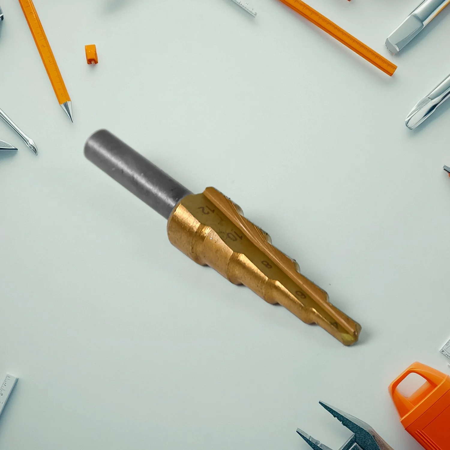 Step Drill Bit for Metal, High-Speed Steel Step Drill Bit (1 pc / 4-12 MM) - Image 6