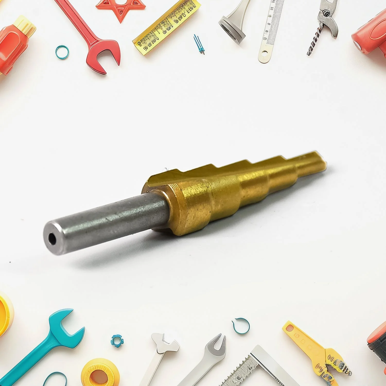 Step Drill Bit for Metal, High-Speed Steel Step Drill Bit (1 pc / 4-12 MM) - Image 7