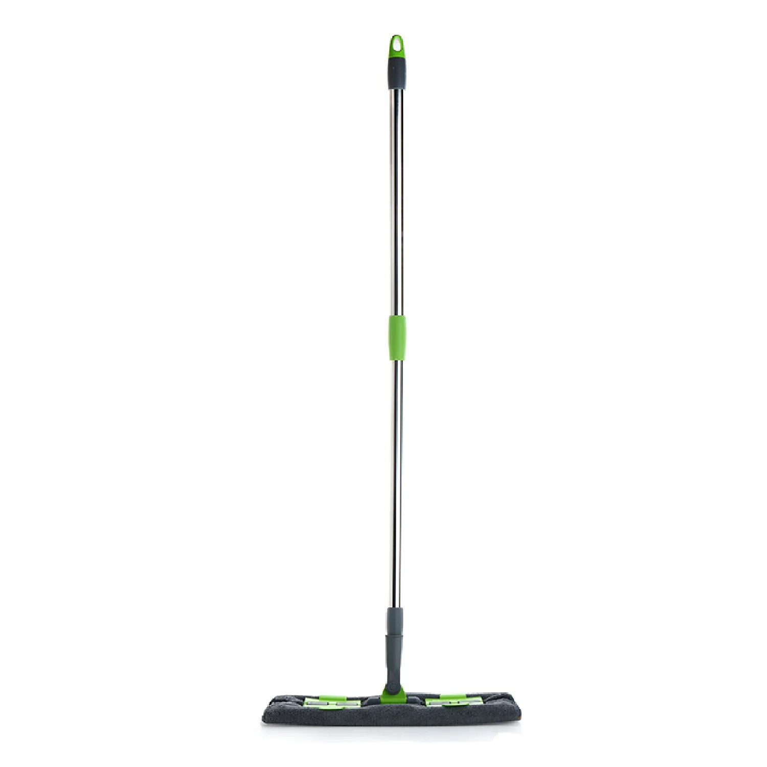 Multipurpose Wet and Dry Cleaning Microfiber Flat MOP Floor Cleaning Mop with , 360 Degree Rotating Head and Telescopic Handle Steel Rod Long Handle Dry Mops, Standard (1 Piece, Multi-Colour) - Image 4