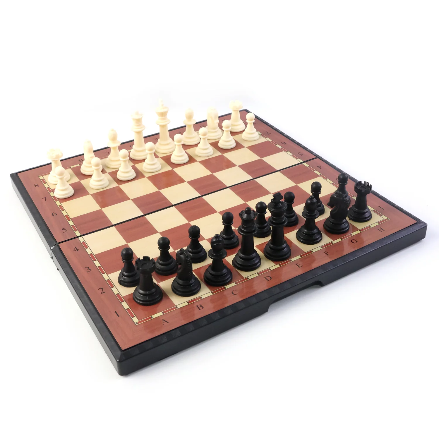 Premium Portable Chess Set Plastic Chess Pieces (1 Set) - Image 5