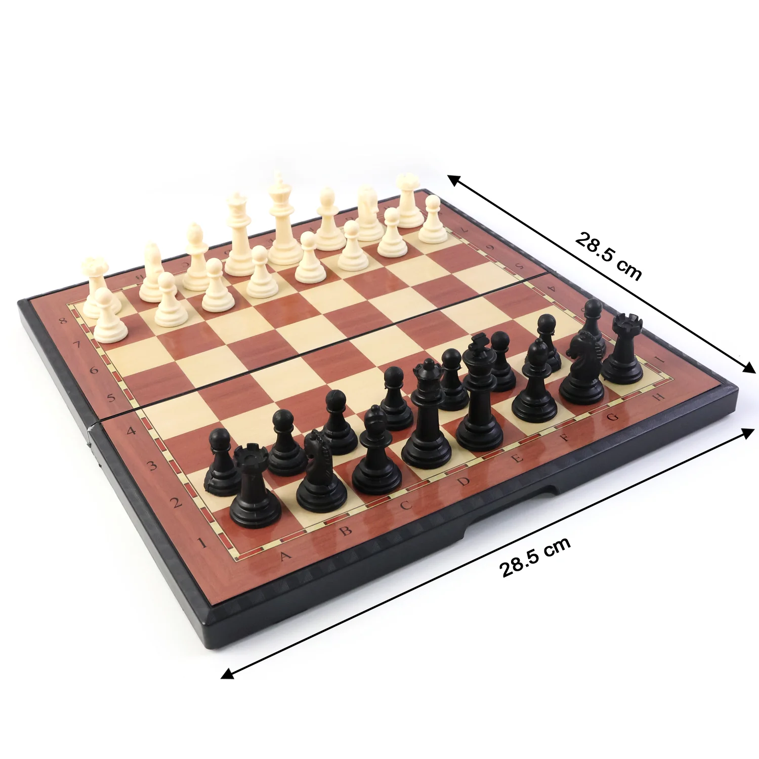 Premium Portable Chess Set Plastic Chess Pieces (1 Set) - Image 9