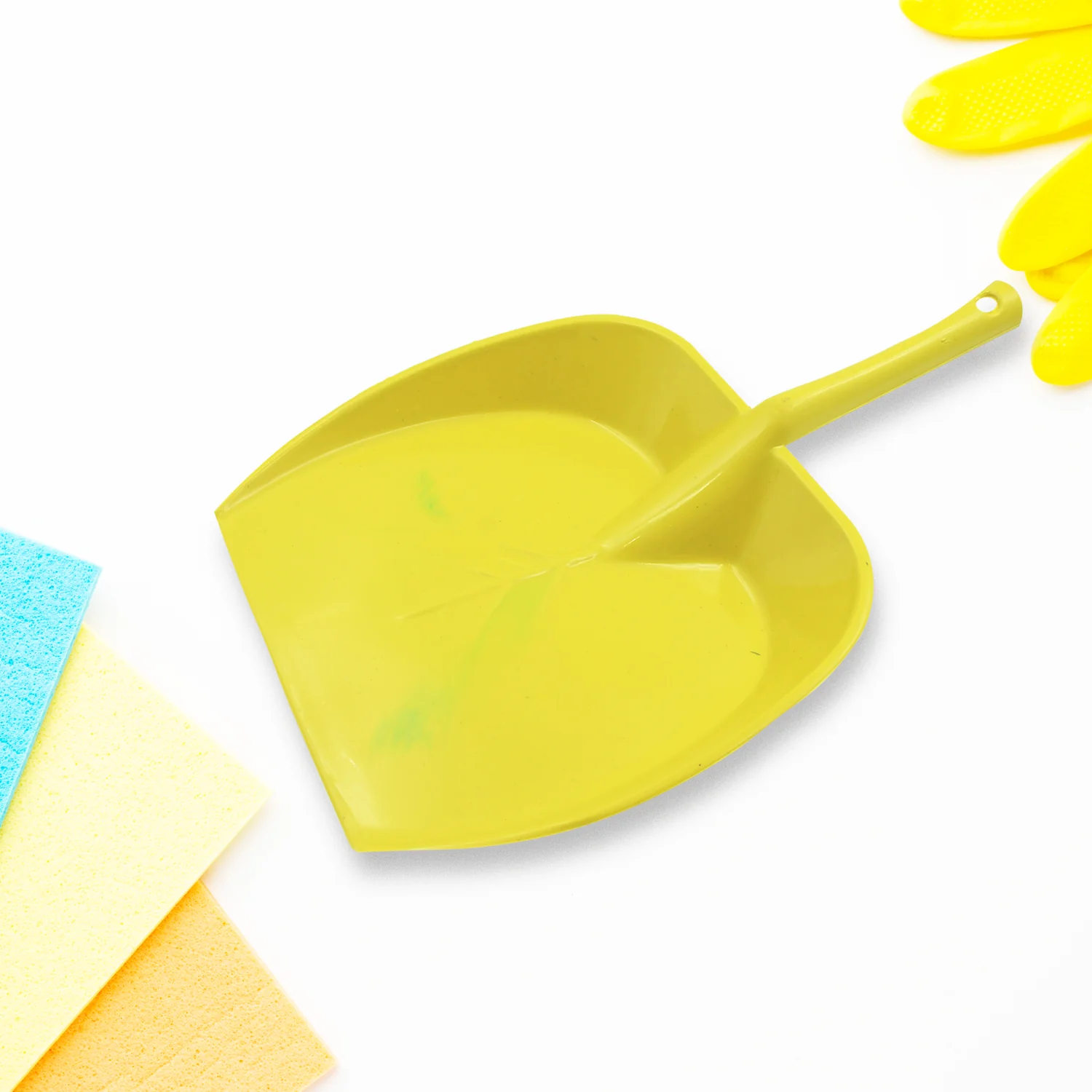 Dustpan with Long Handle Dust Collection Pan Tray for Kitchen Home Office  Supdi 1 Pc - Image 3