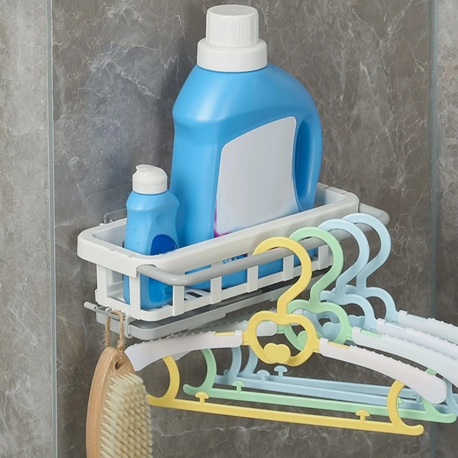 Hanging Drain Rack & Sponge Holder Basket for Kitchen Sink Storage - Image 4