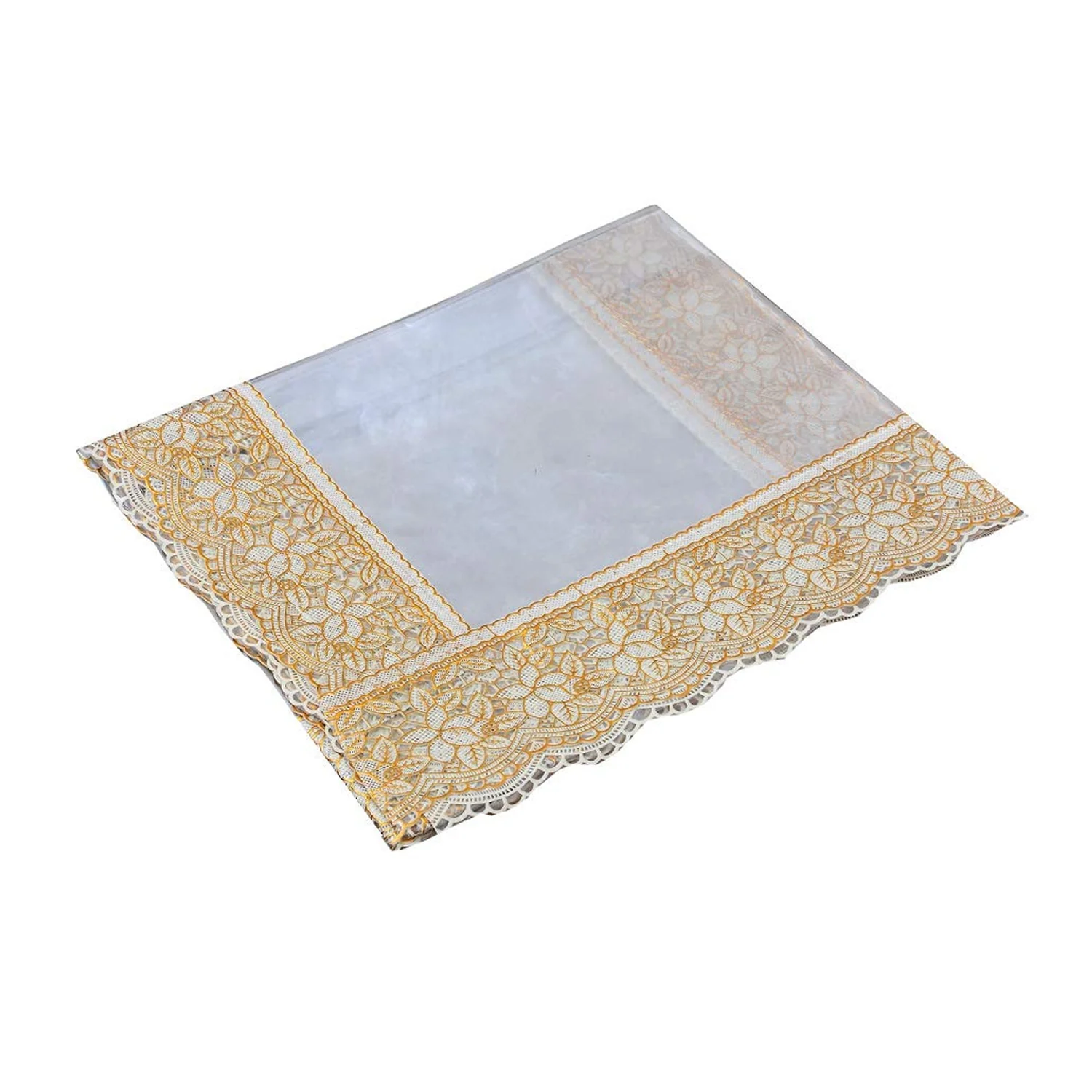 87x59 Inch Transparent PVC Table Cover (1 Pc) - Image 5