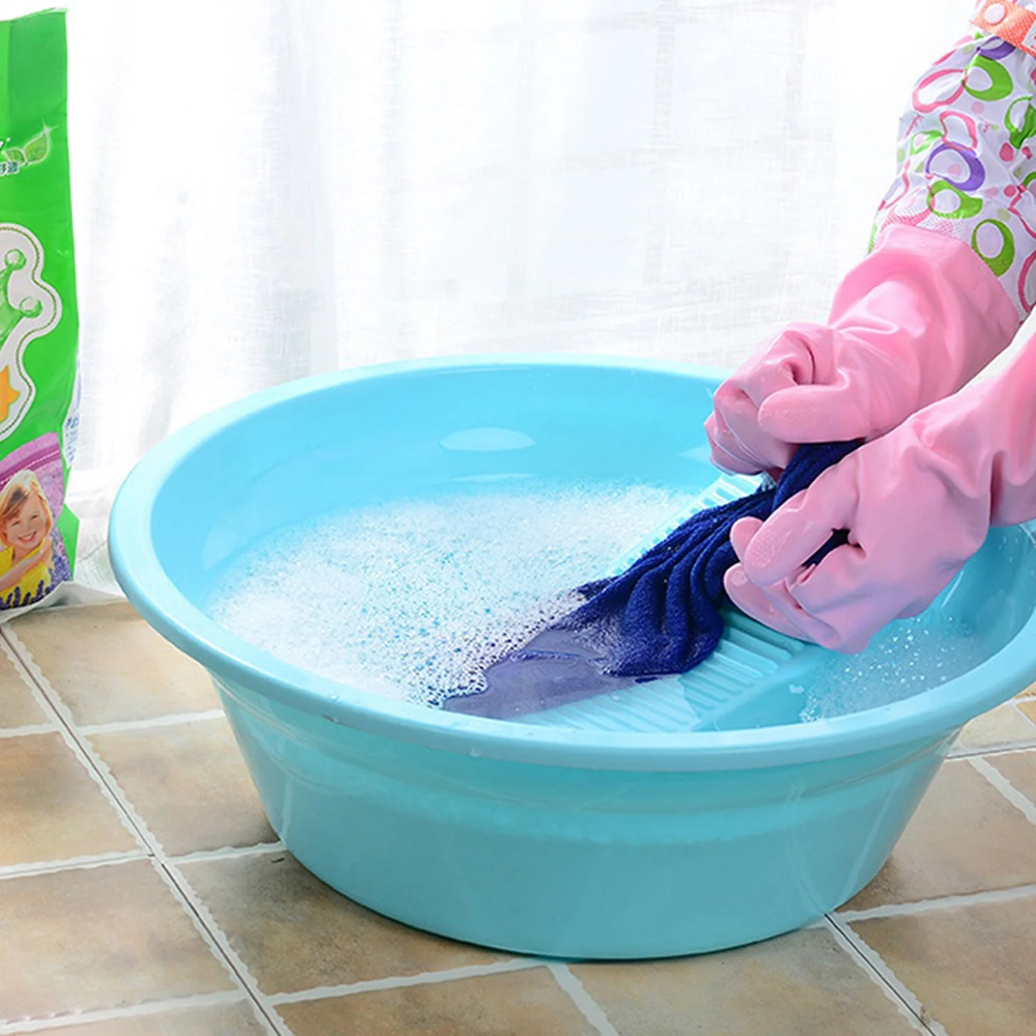 Washing Basket,Washing Tub, Laundry Board - Image 5