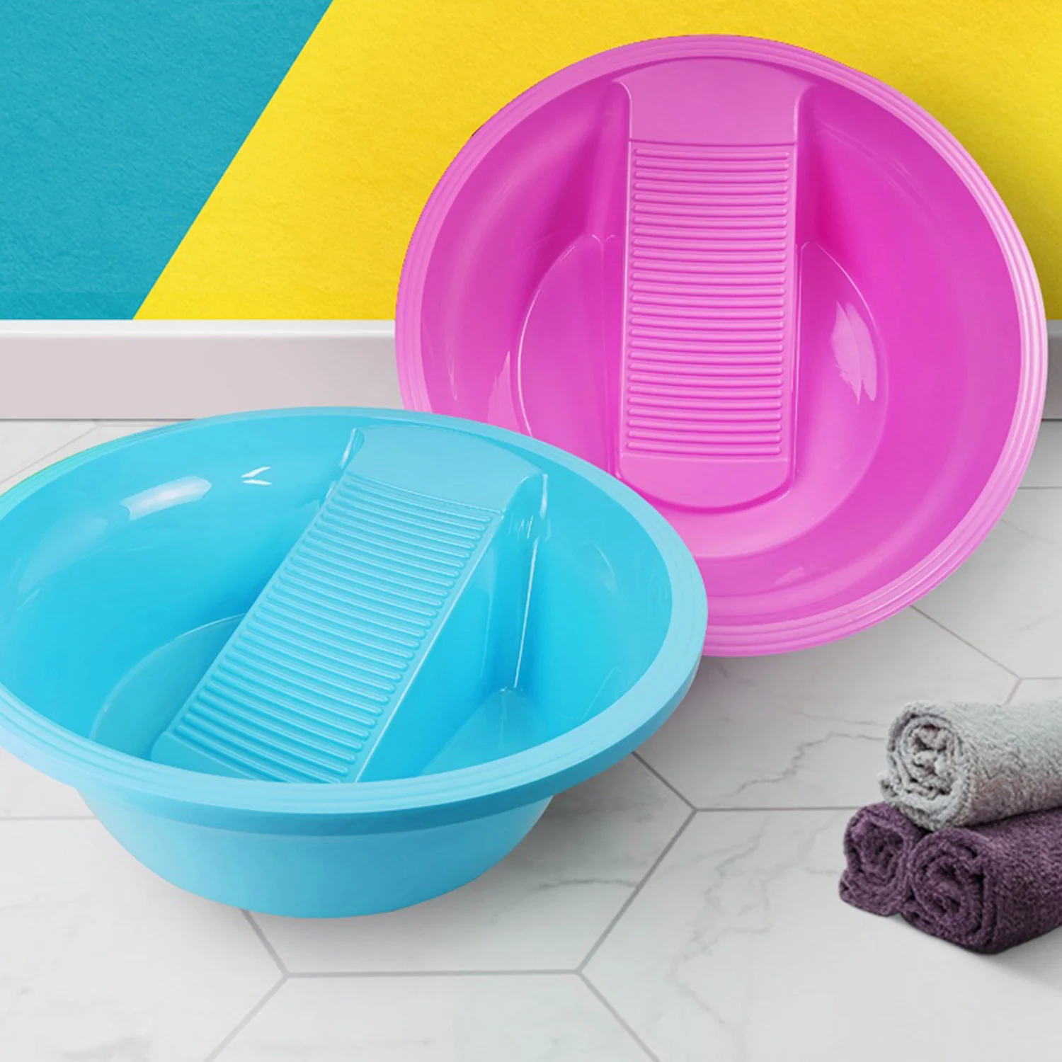 Washing Basket,Washing Tub, Laundry Board - Image 8