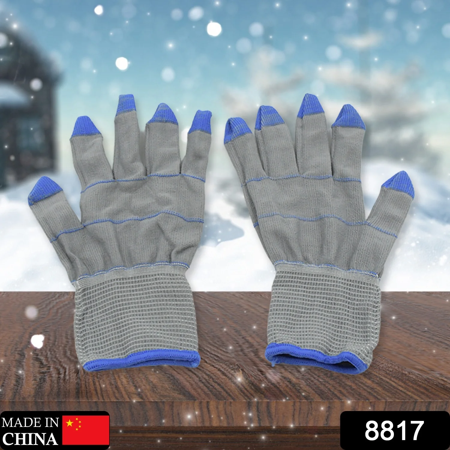 Small 1 Pair Cut Resistant Gloves Anti Cut Gloves Heat Resistant, Nylon Gloves - Image 2
