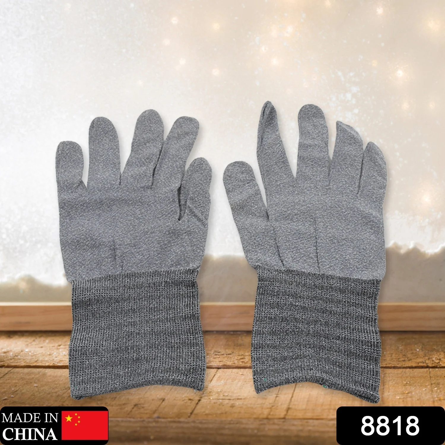 1 Pair Cut Resistant Gloves Anti Cut Heat Resistant Safety Work Gloves - Image 2