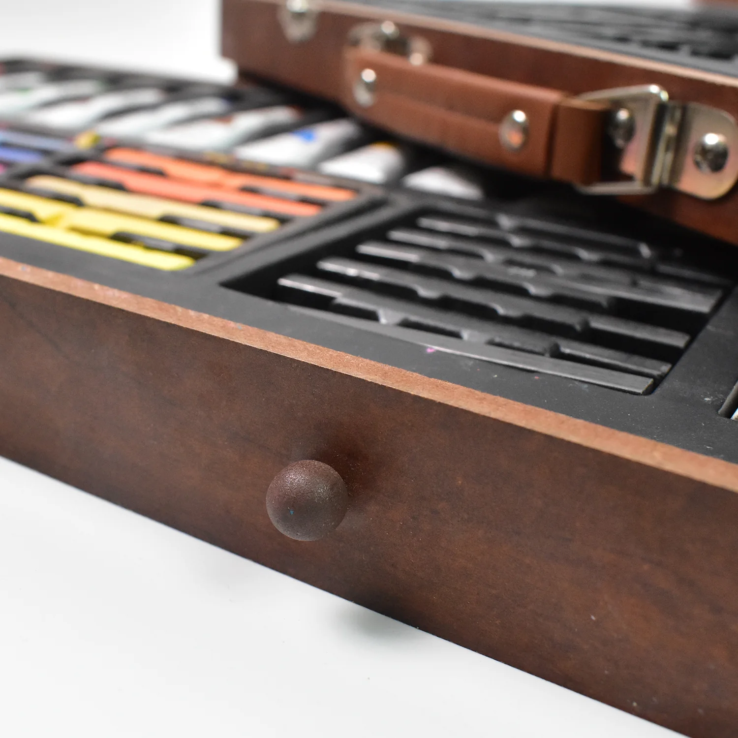 Artist Drawing & Painting Color Set ith Wooden Case (112 Pcs Approx) - Image 6