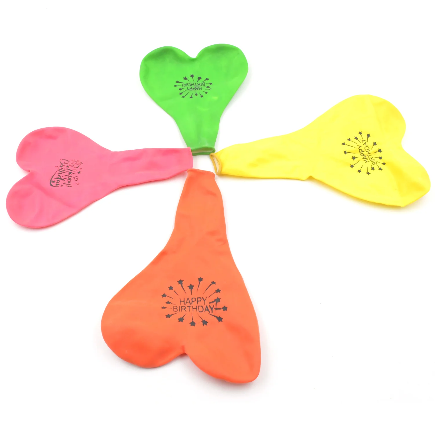 Heart shaped balloons Kinds  (4 Pcs Set) - Image 5