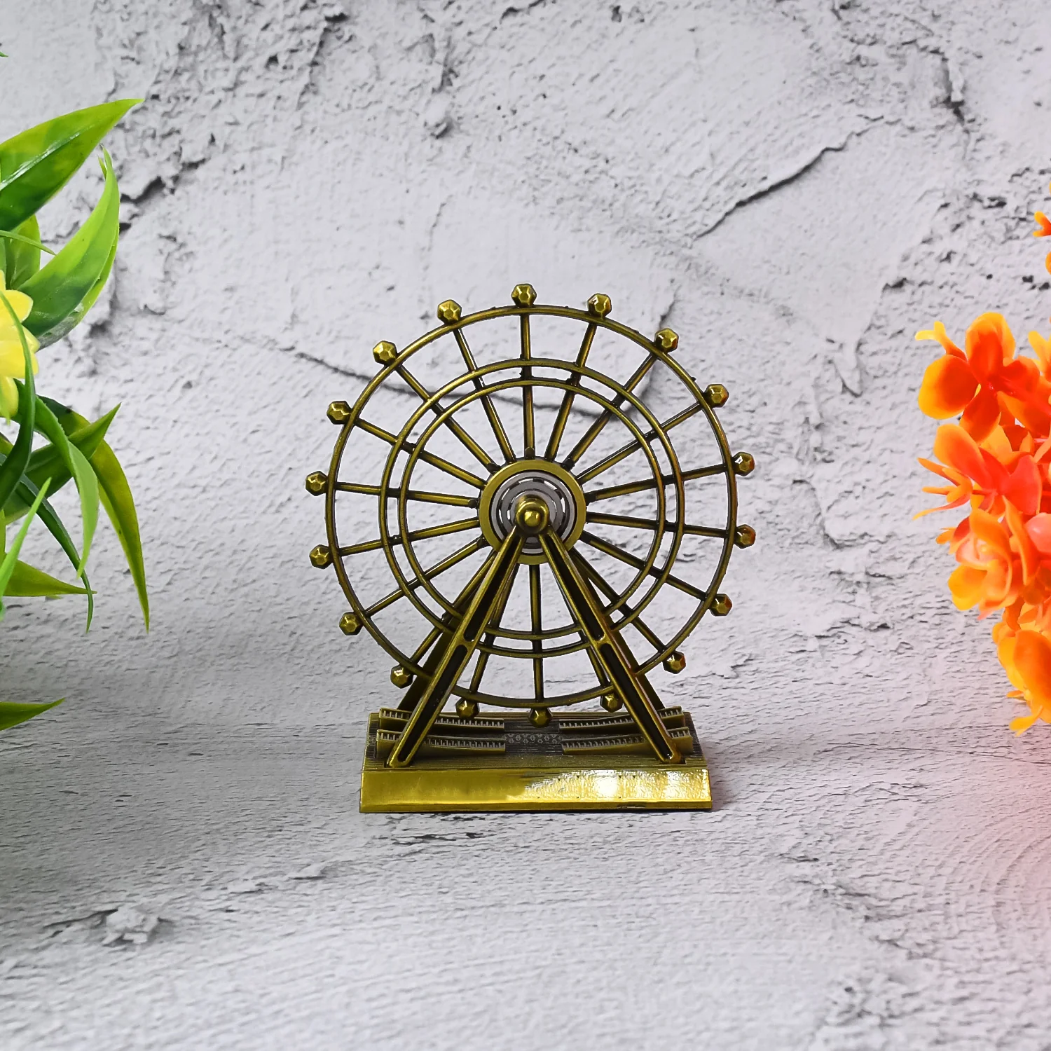 Metal Desktop Table Decoration Cabinet Wheel Tower (1 Pc) - Image 6