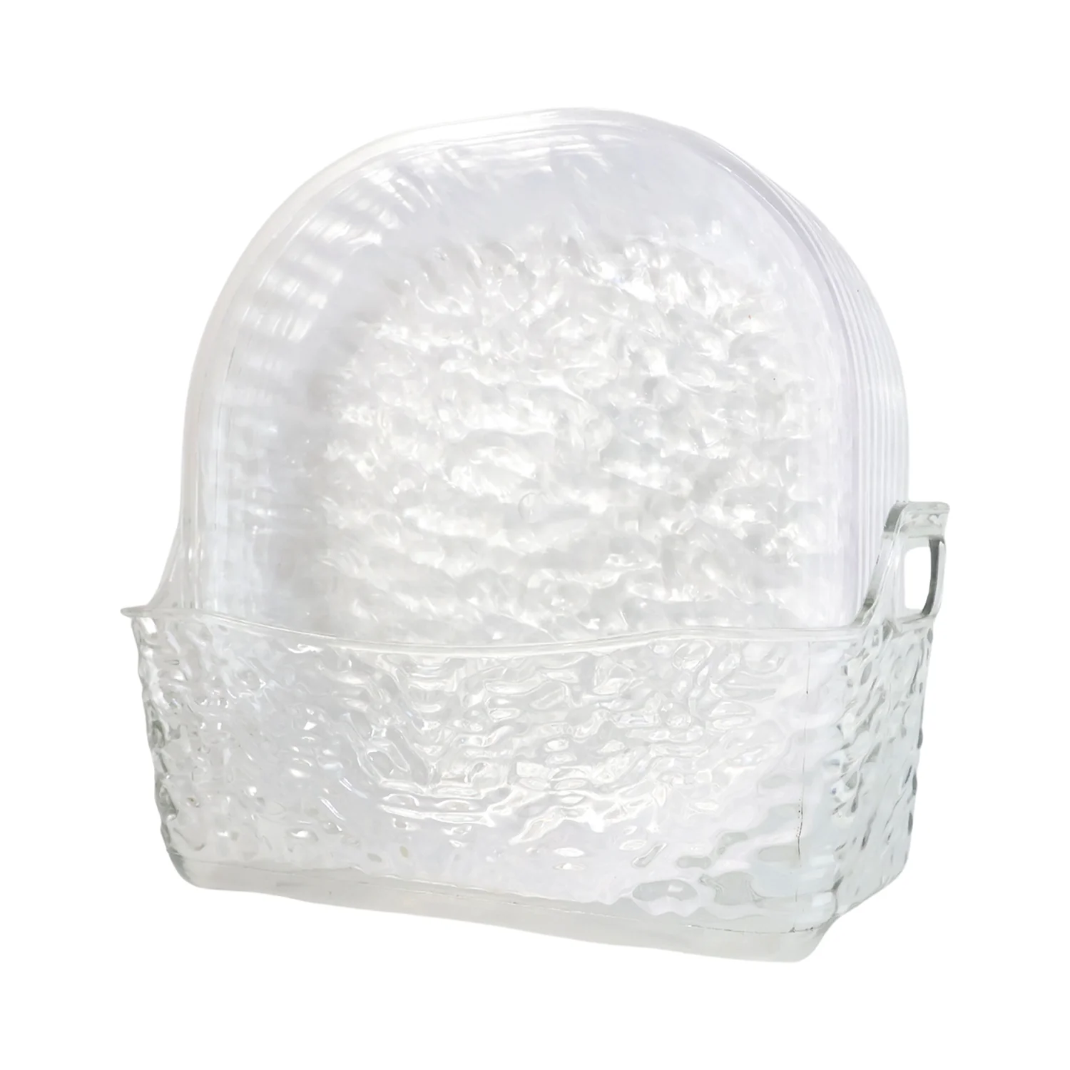 9-in-1 Crystal Glass Snack Serving Plates Set - Image 5