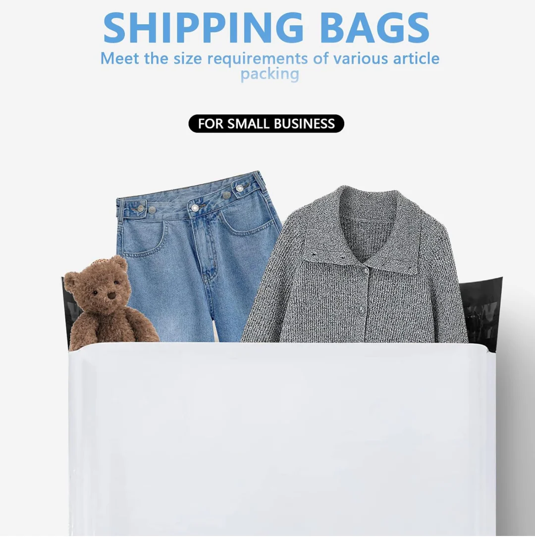 Tamper Proof Courier Bags(6.5X08 PLAIN 180 POD M1) - 100 pcs - Image 2