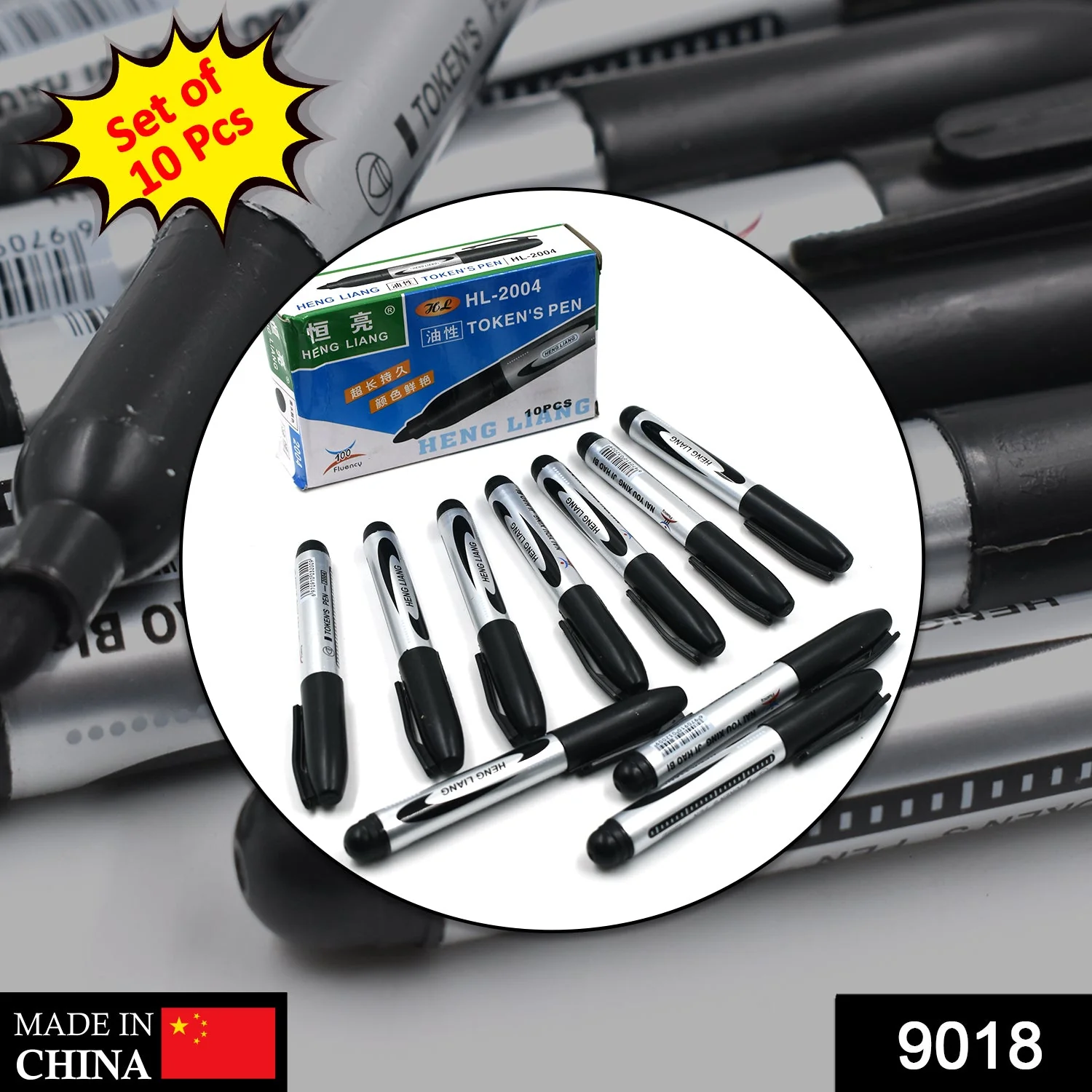 10 Pc Permanent Black Marker - Image 12
